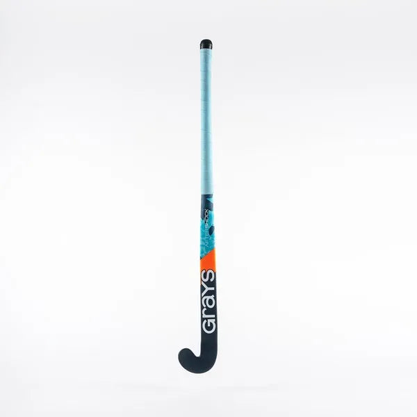 Grays Aftershock Ultrabow Hockey Stick Navy/Sky - Senior