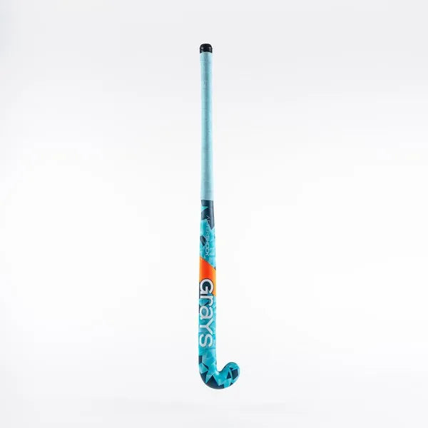 Grays Aftershock Ultrabow Hockey Stick Navy/Sky - Senior