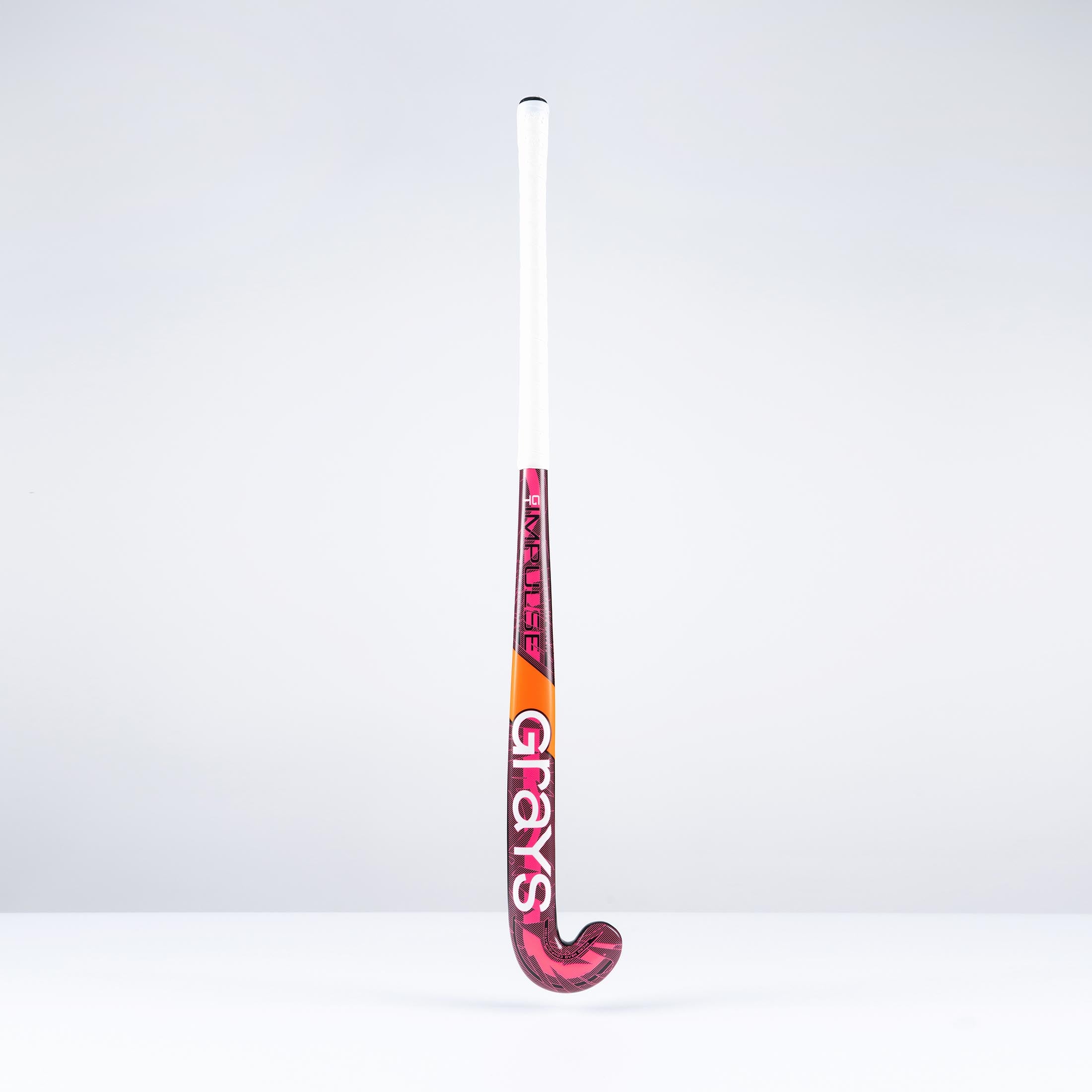 GRAYS Impulse GT Wooden Hockey Stick Hot Red / Black
