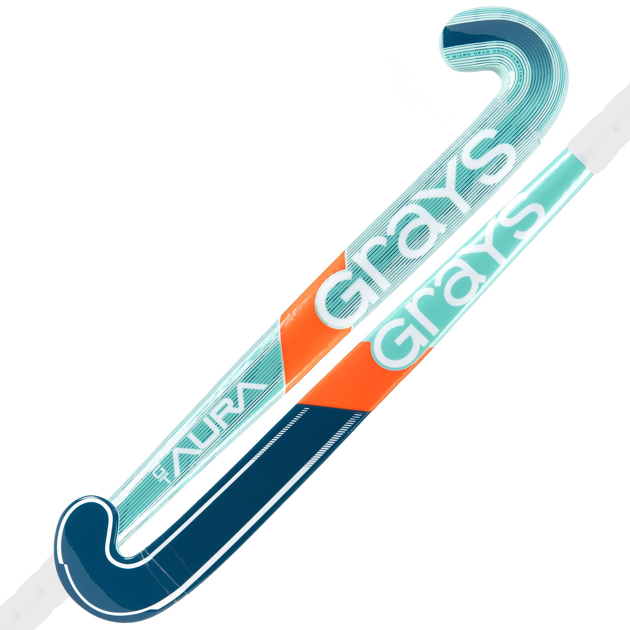 GRAYS Aura GT Wooden Hockey Stick Teal / Navy
