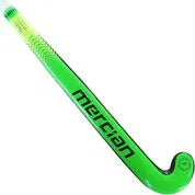 Mercian Genesis Wood Hockey Stick Neon Green