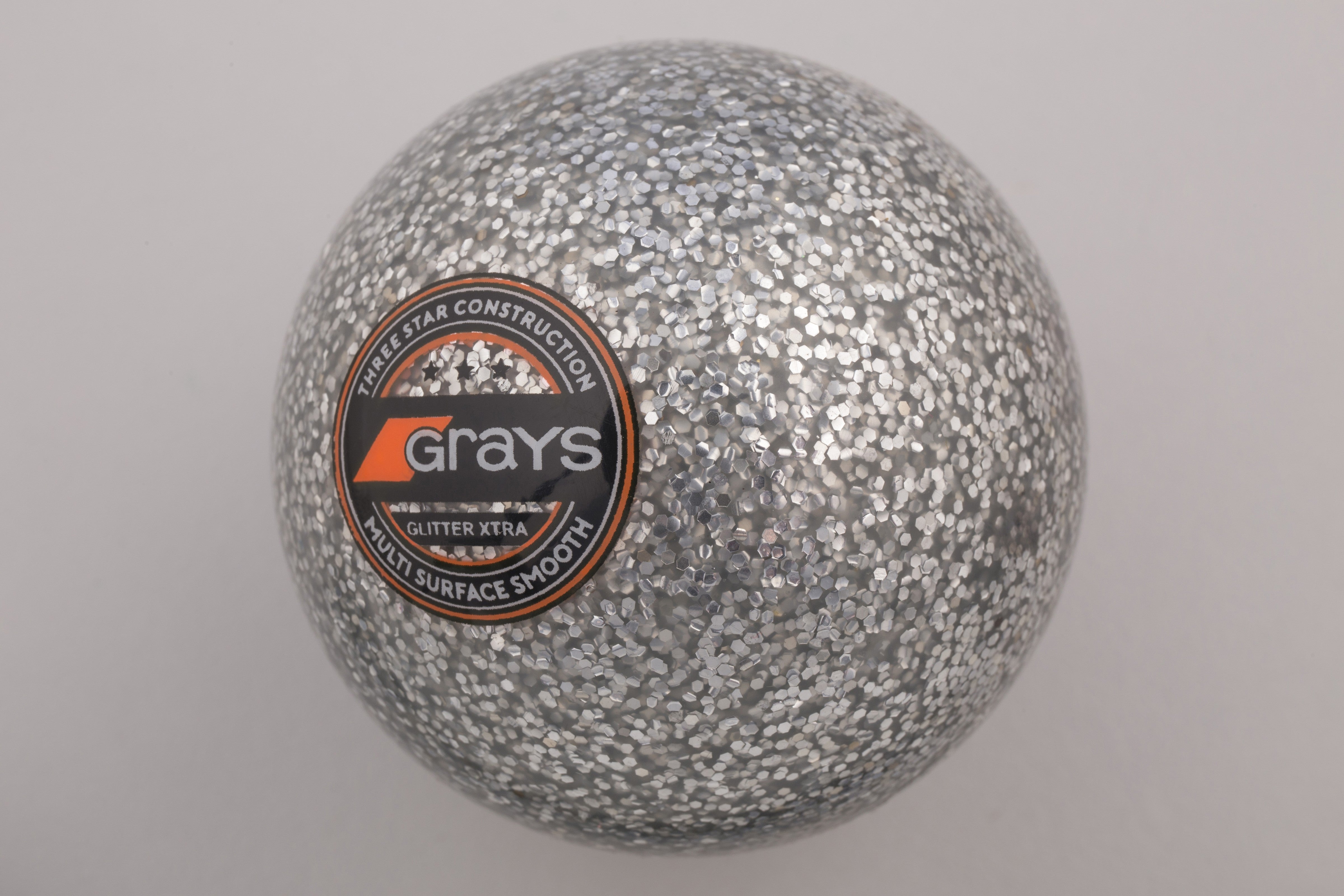 GRAYS Glitter Extra Ball (6) Silver