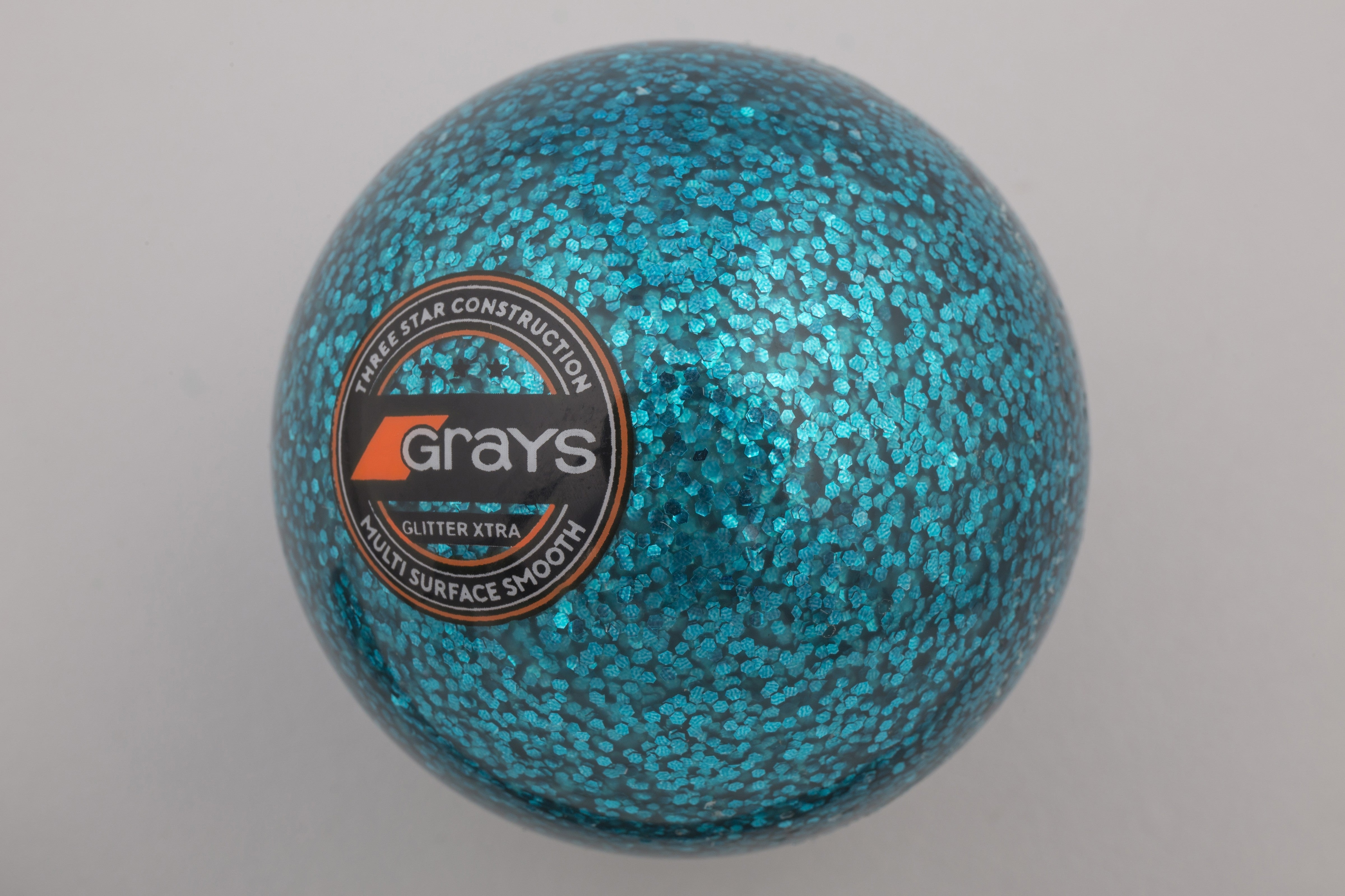 GRAYS Glitter Extra Ball (6) Teal Blue