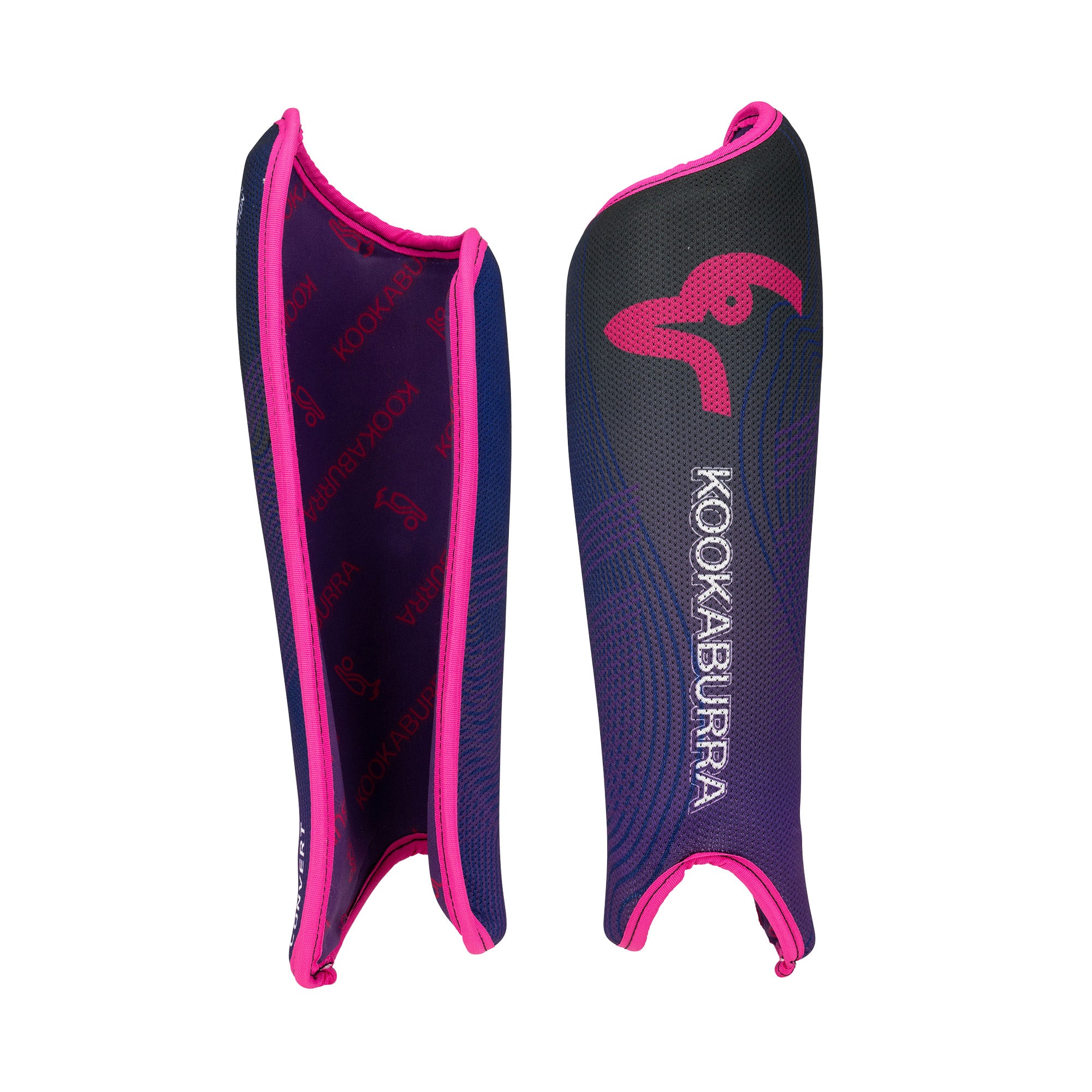 Kookaburra Convert Shinguards Purple/Pink