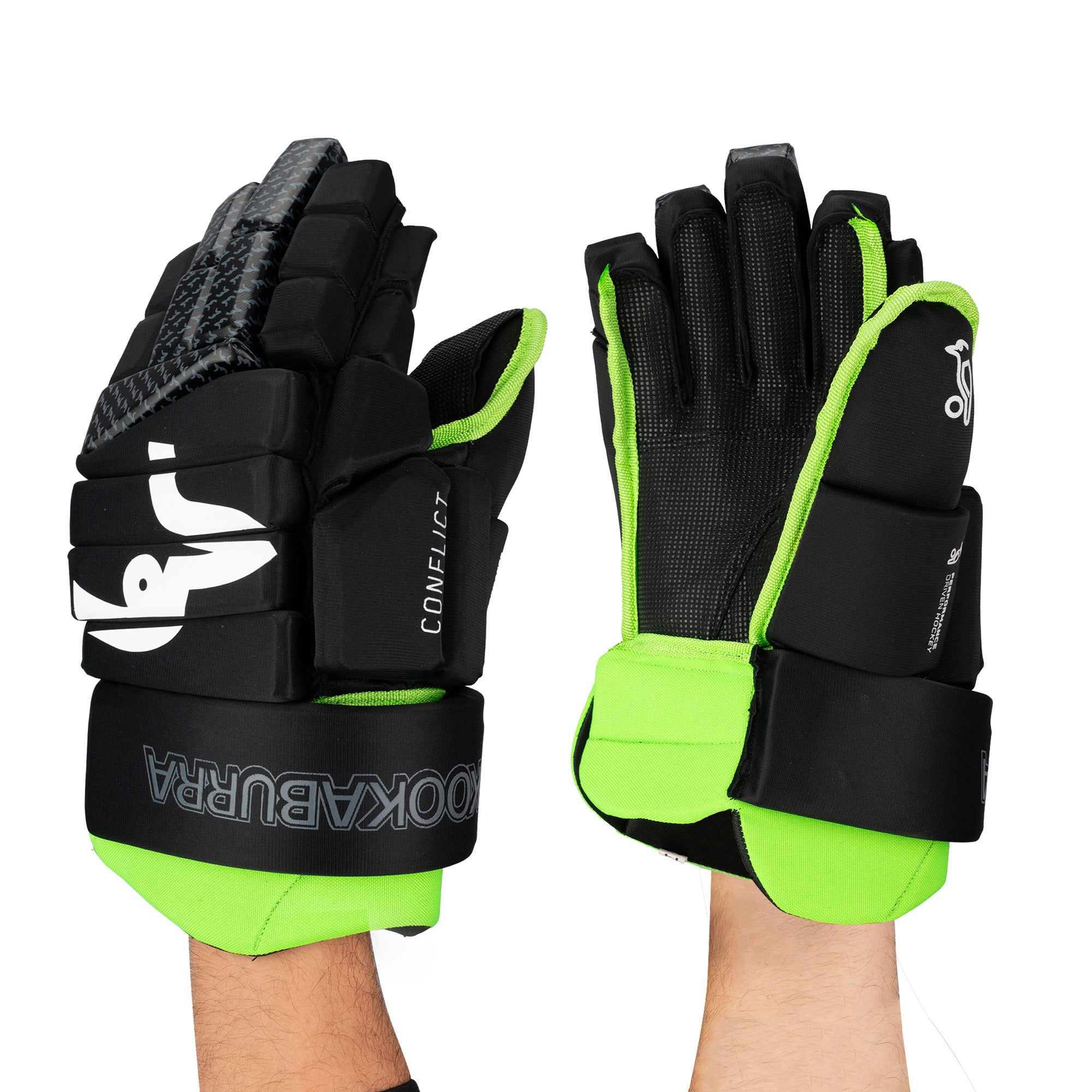 Kookaburra Pro Conflict Black Gloves