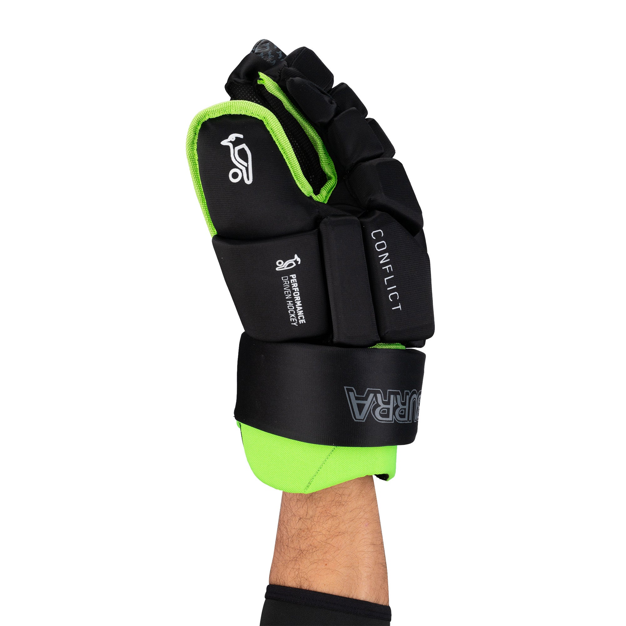 Kookaburra Pro Conflict Black Gloves