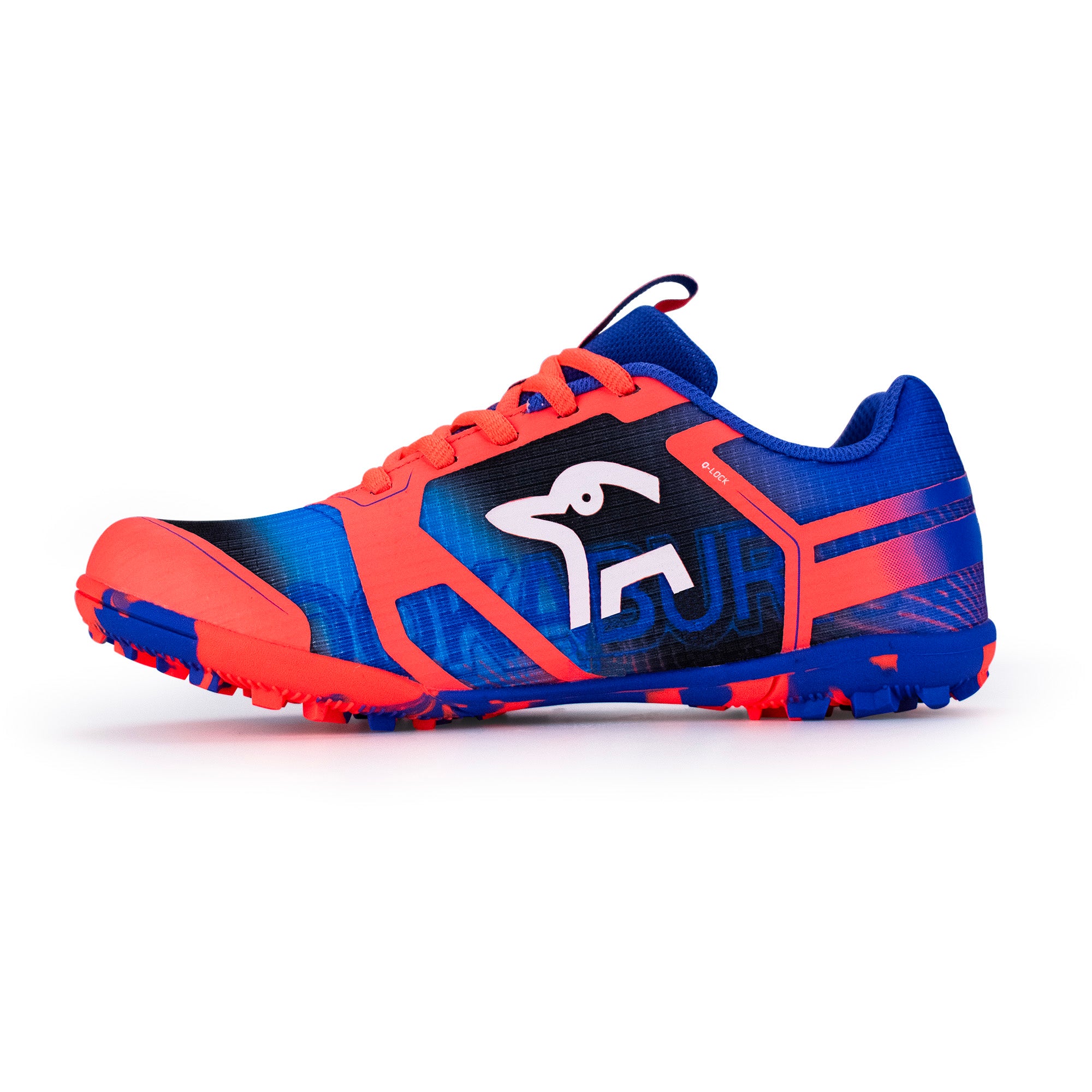 Orbit Junior Hockey Shoe Deep Blue/Coral