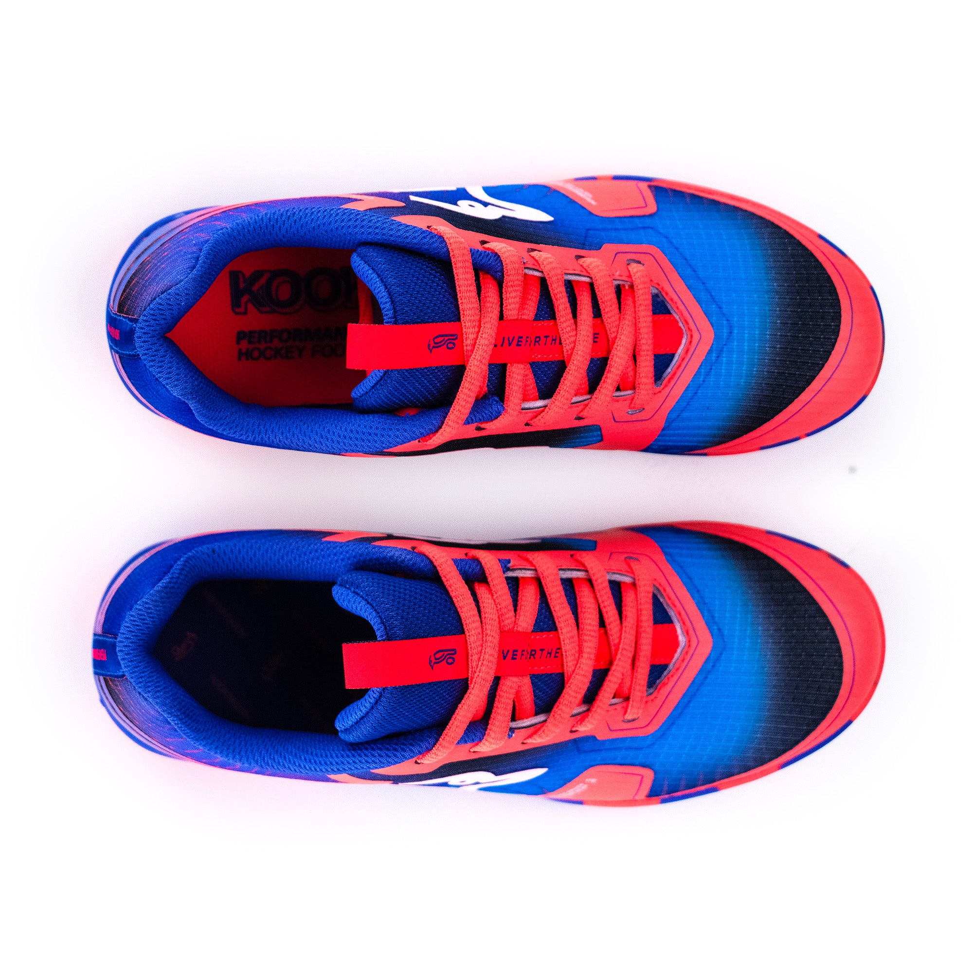 Orbit Junior Hockey Shoe Deep Blue/Coral