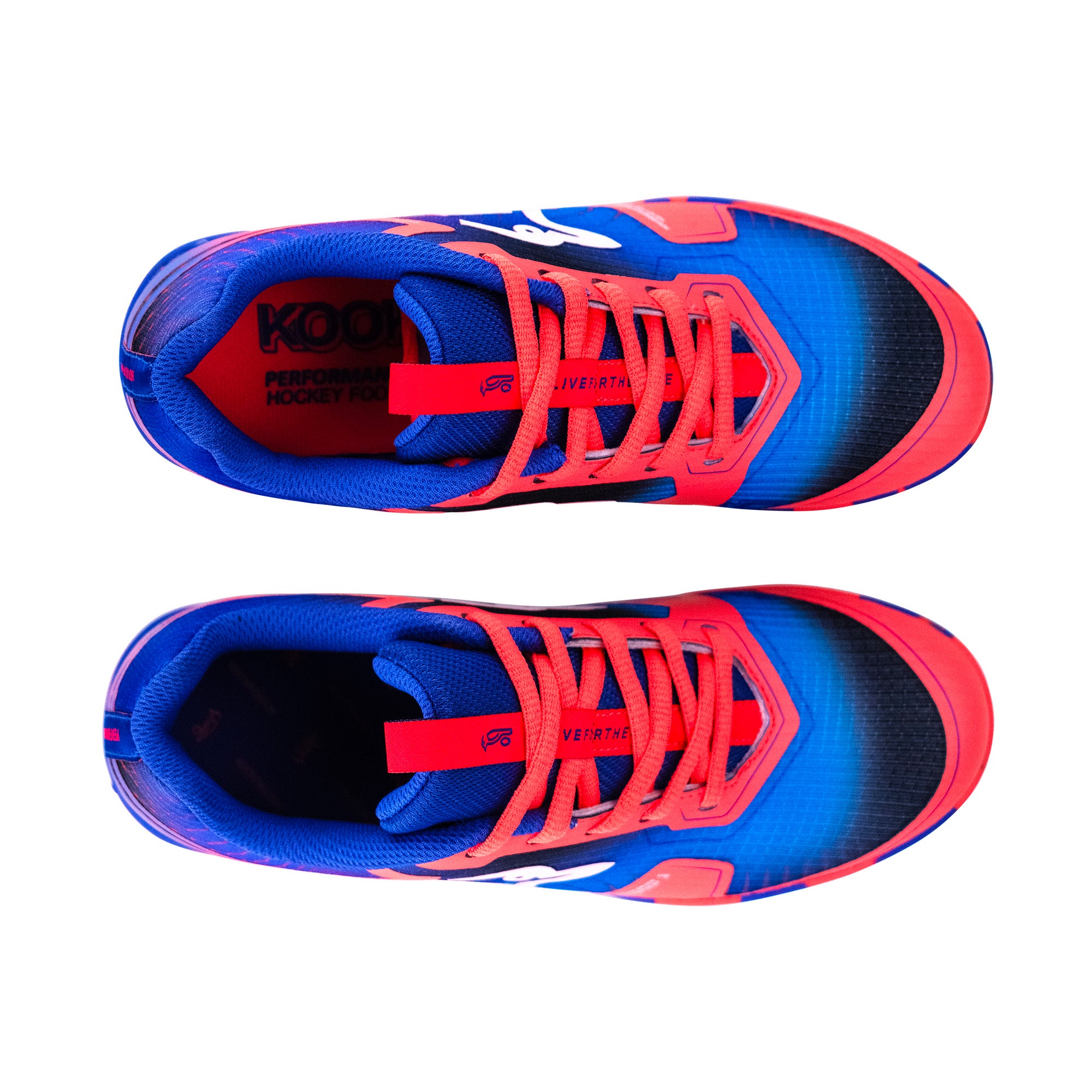 Orbit Junior Hockey Shoe Deep Blue/Coral