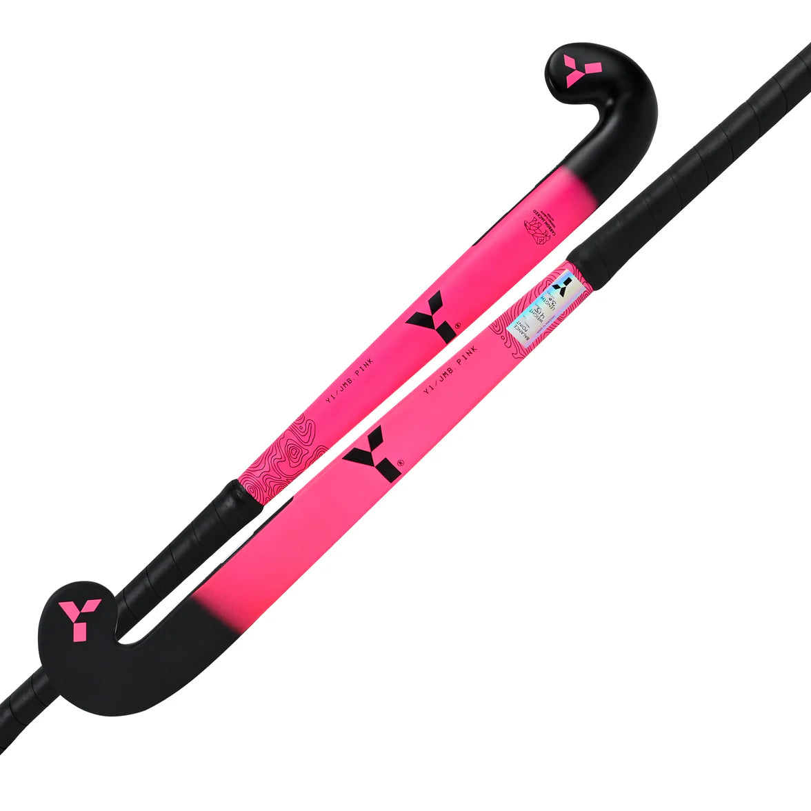 Y1 JMB - Pink Hockey Stick