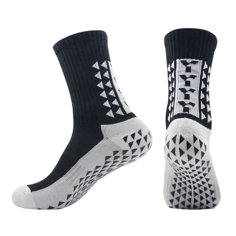 Y1 Black Anti-Slip Socks
