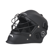 Mercian Genesis Hockey Helmet ‚ Fibreglass Shell, Cats-Eye Grill, Superior Protection - Black