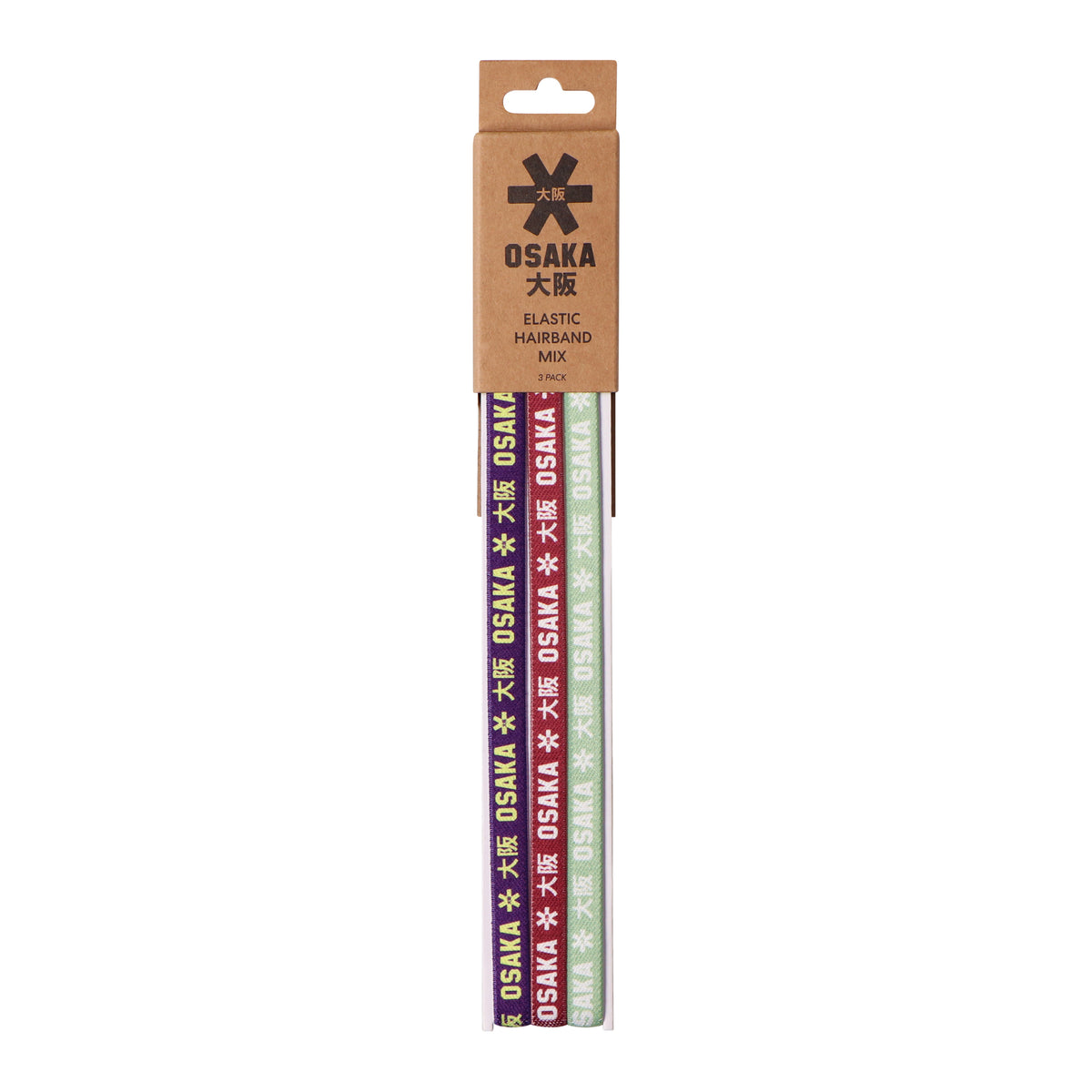 Osaka Yang Elastic Hairband Mix 3 Pack