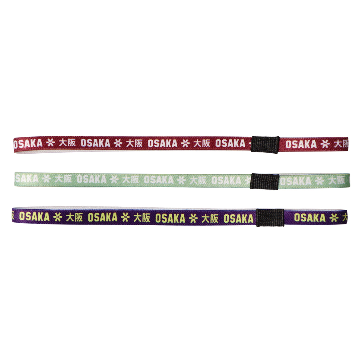 Osaka Yang Elastic Hairband Mix 3 Pack