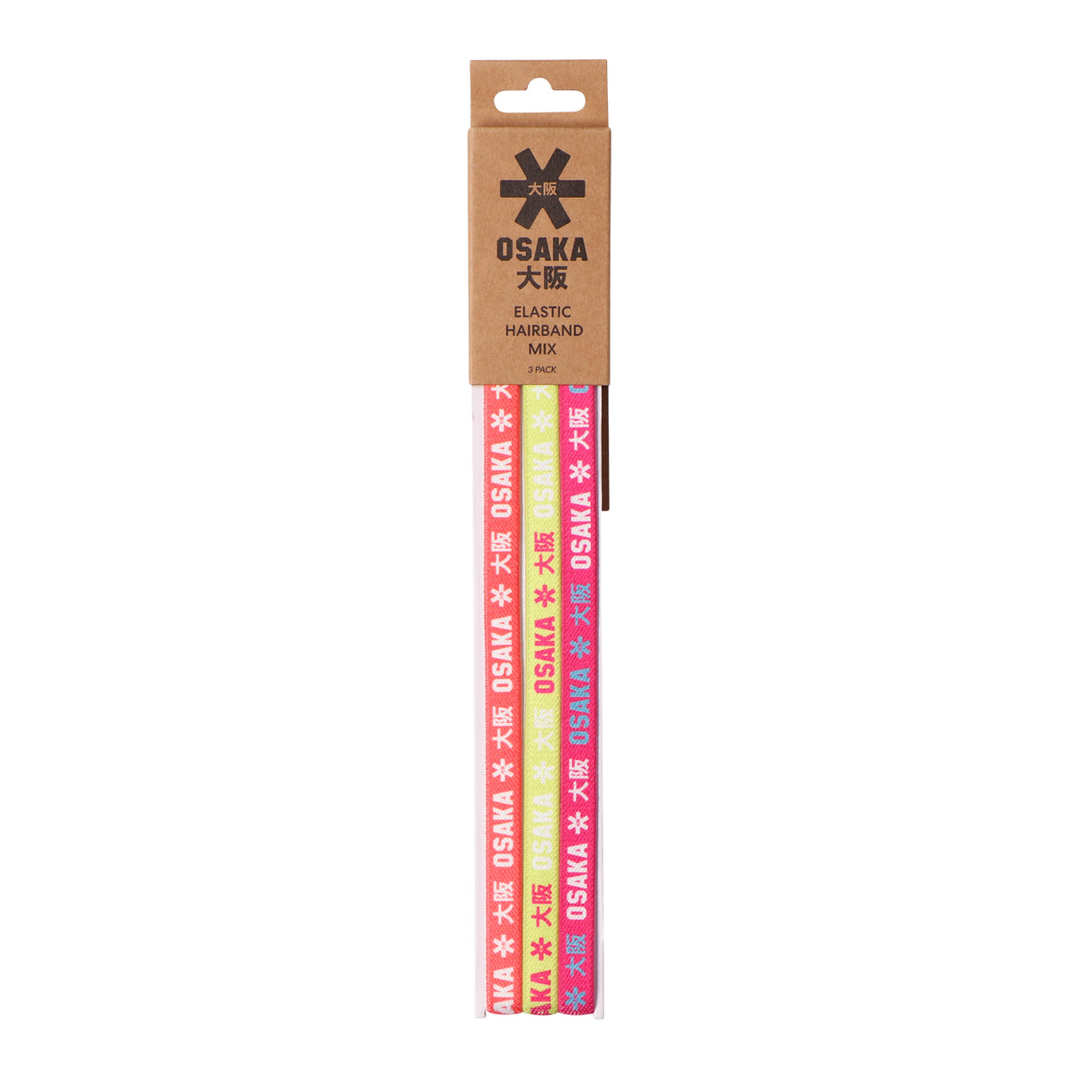 Osaka Yin Elastic Hairband Mix 3 Pack