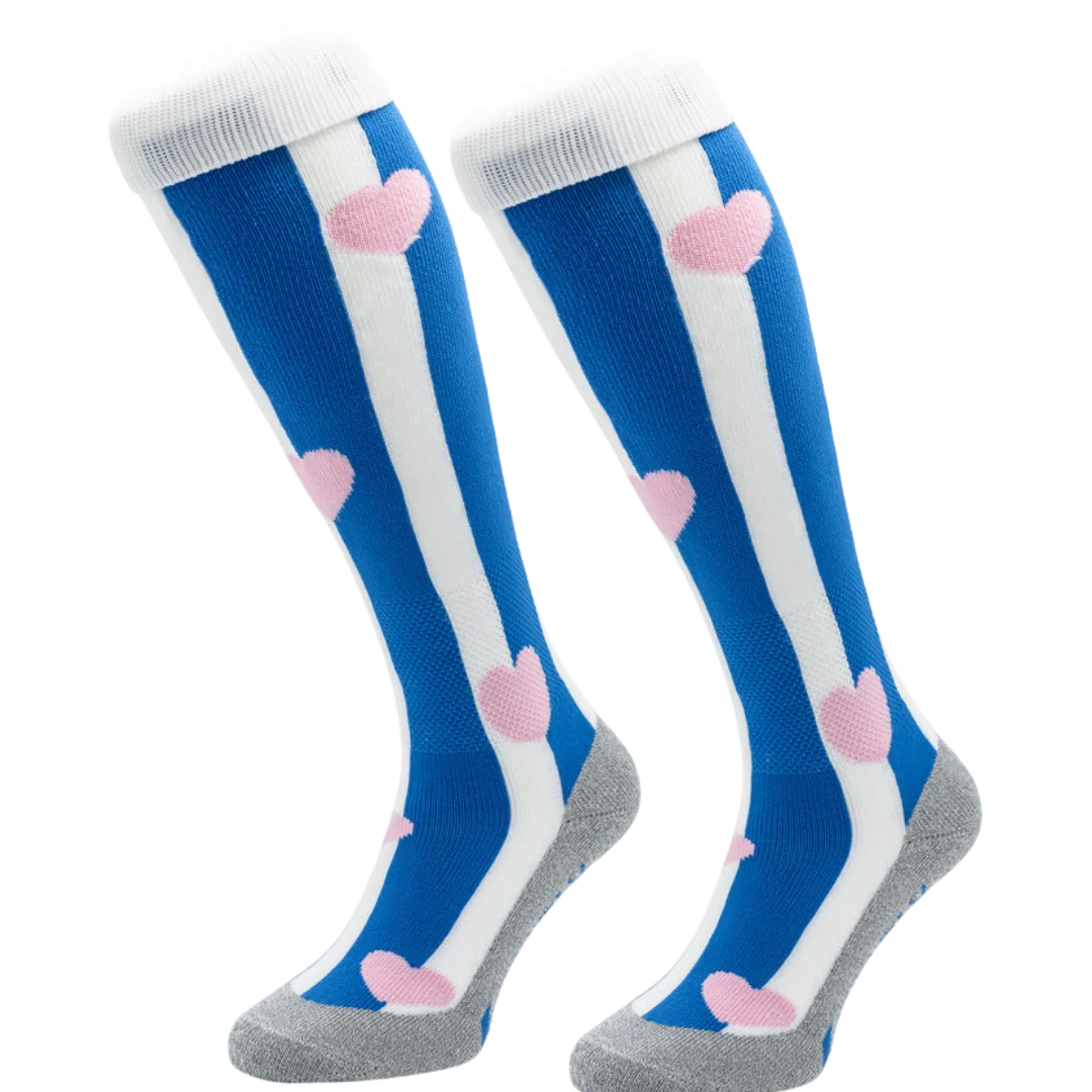 Hingly Provence Blue Socks