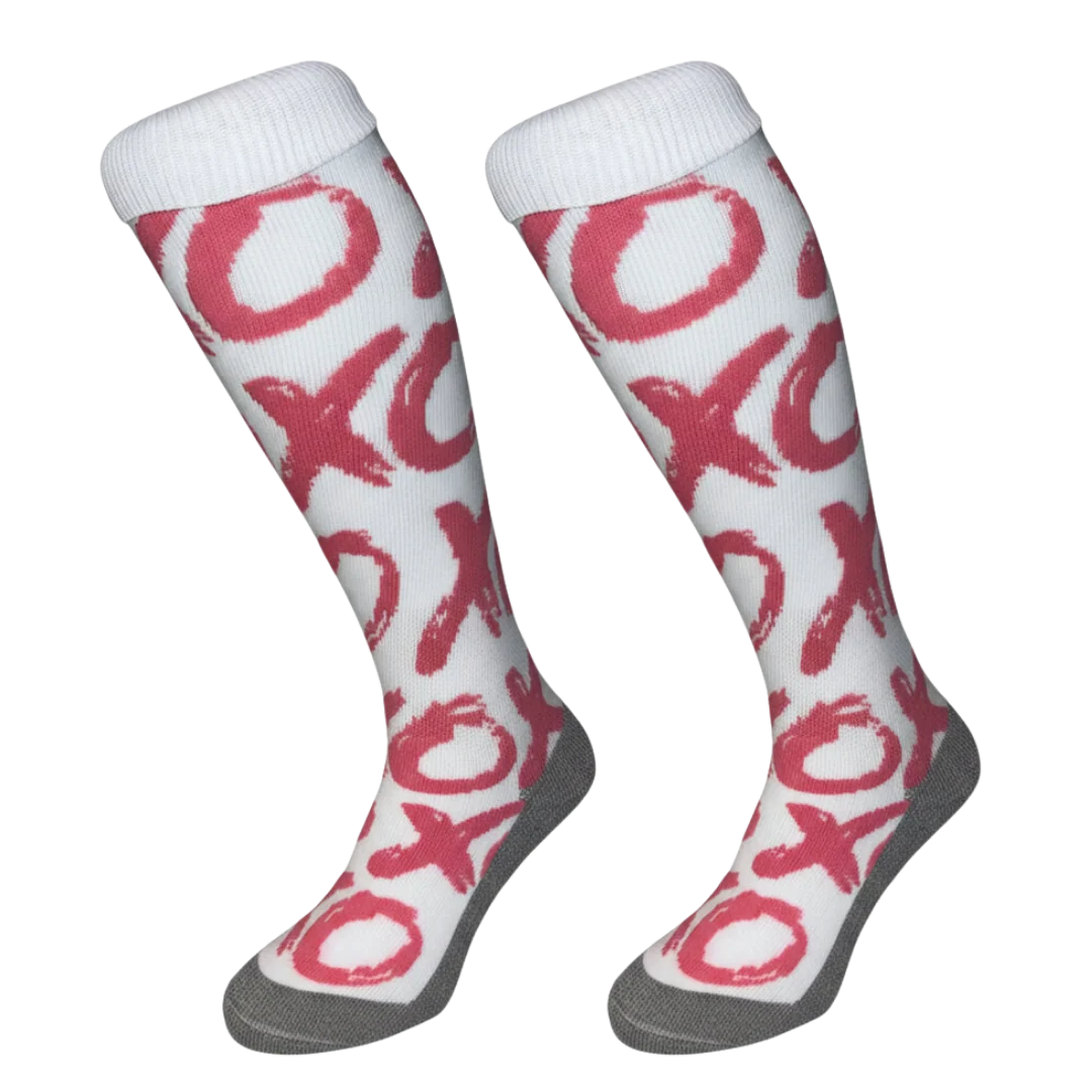 Hingly XOXO Pink Socks