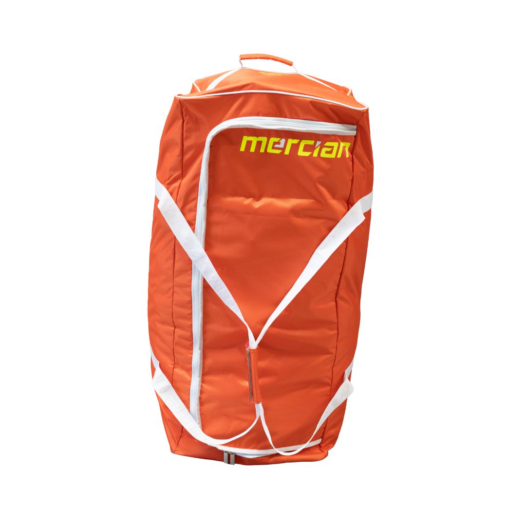 Mercian Genesis 2 Goalkeeping Wheelie Bag - Orange/Neon