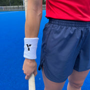 Y1 White Sweatband (2 Pack)