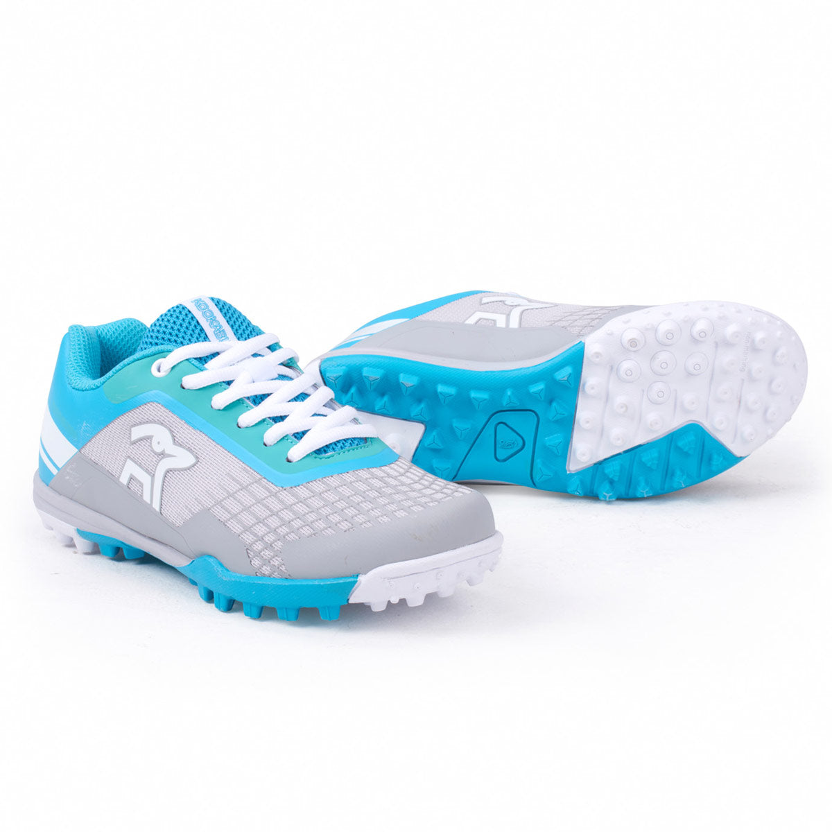 Kookaburra Orbit Hockey Shoe (Junior) - Grey/Mint