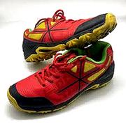 Osaka PTK Boys Hockey Shoe - Red/Black/Yellow