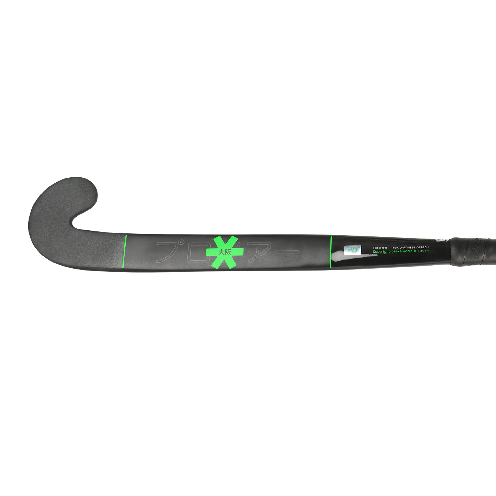 Osaka Field Hockey Stick Pro Tour 40 - Pro Bow | Iconic Black