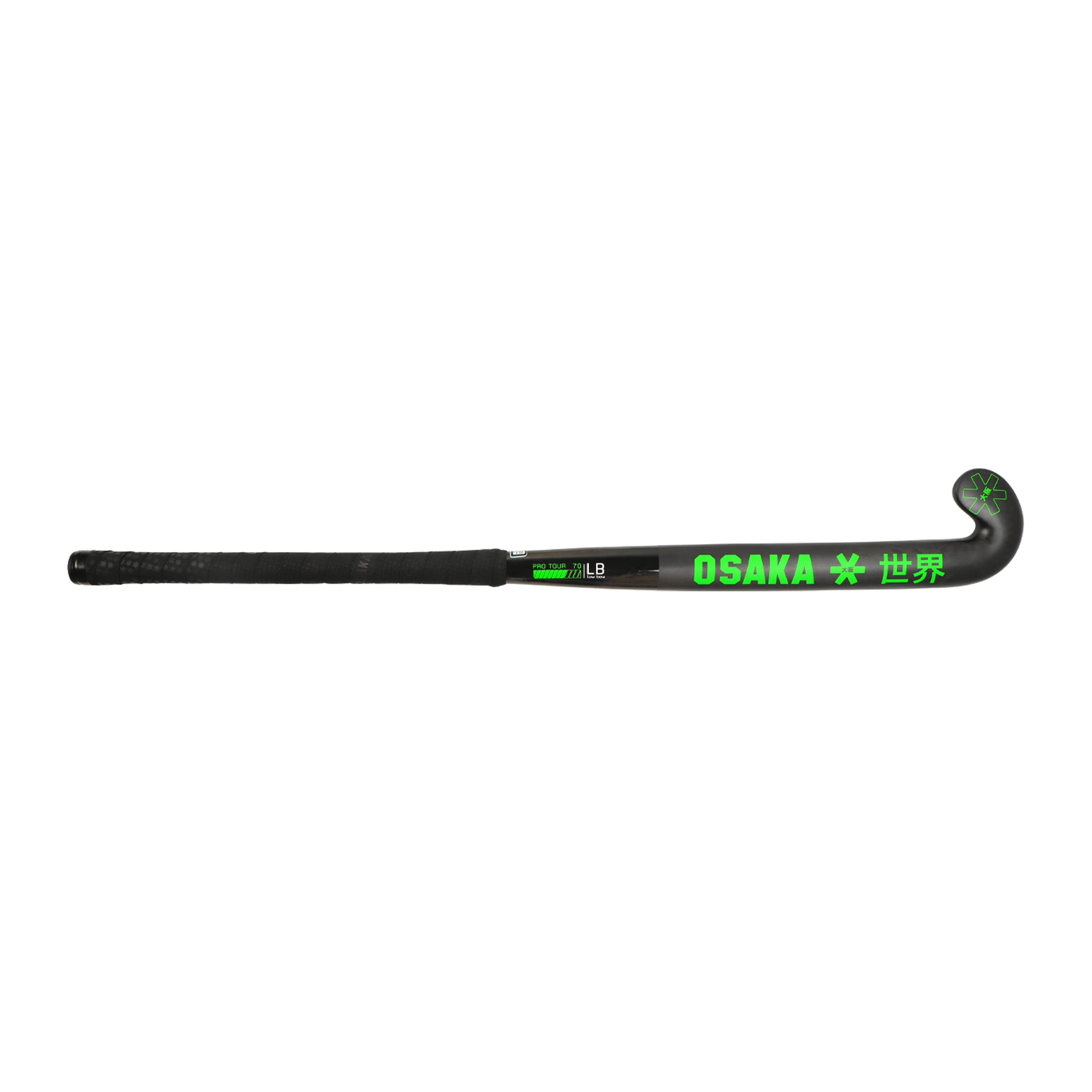Osaka Field Hockey Stick Pro Tour 70 - Low Bow | Iconic Black