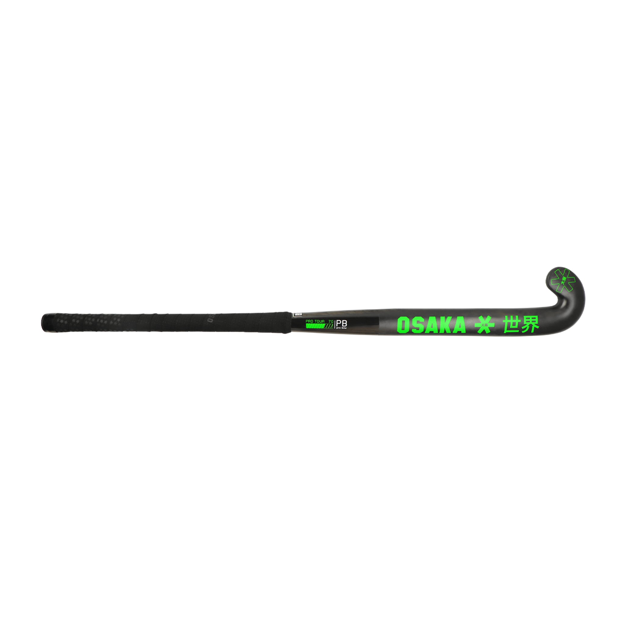 Osaka Field Hockey Stick Pro Tour 70 - Pro Bow | Iconic Black