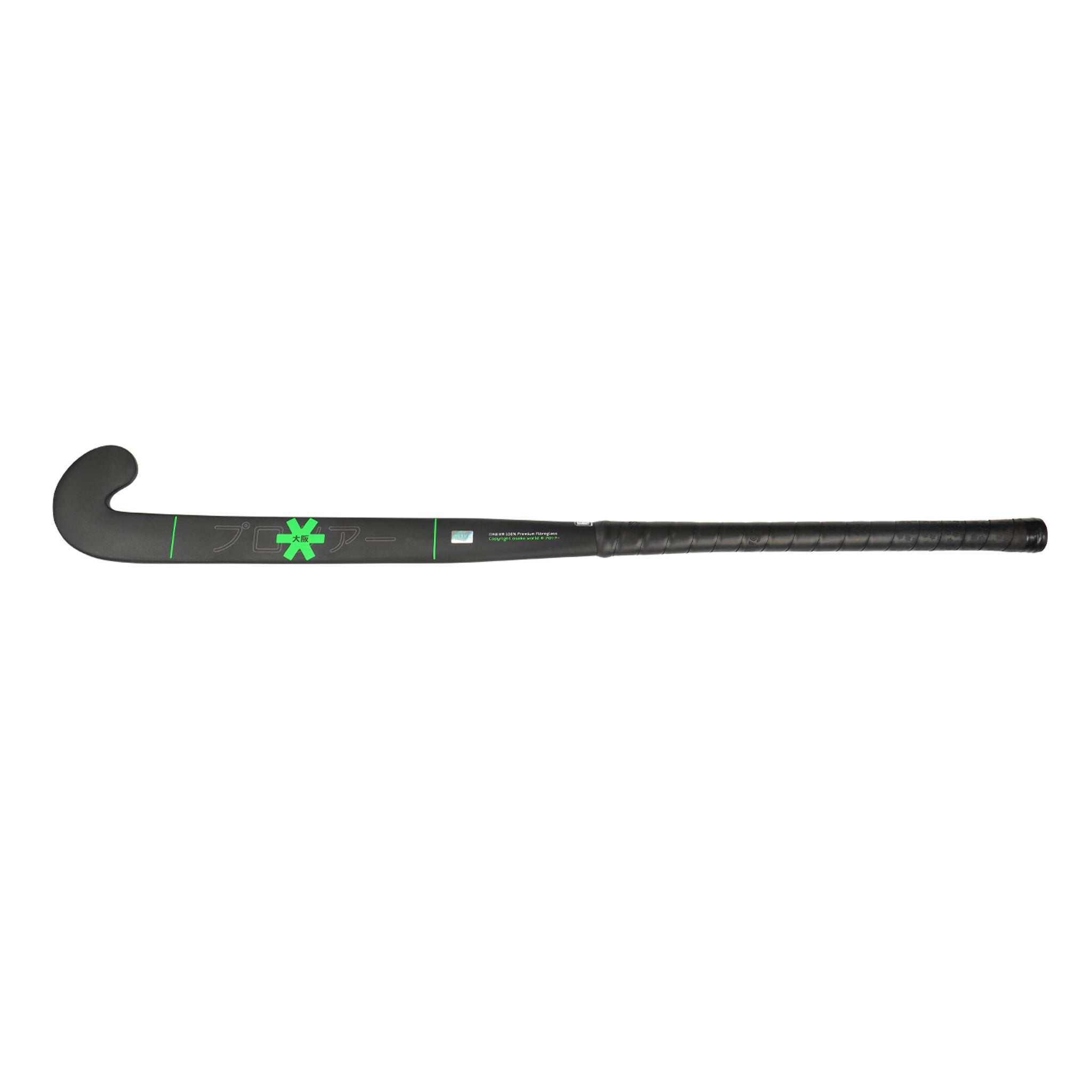 Osaka Field Hockey Stick PRO TOUR GF - 2.0 GROW BOW ICONIC BLACK