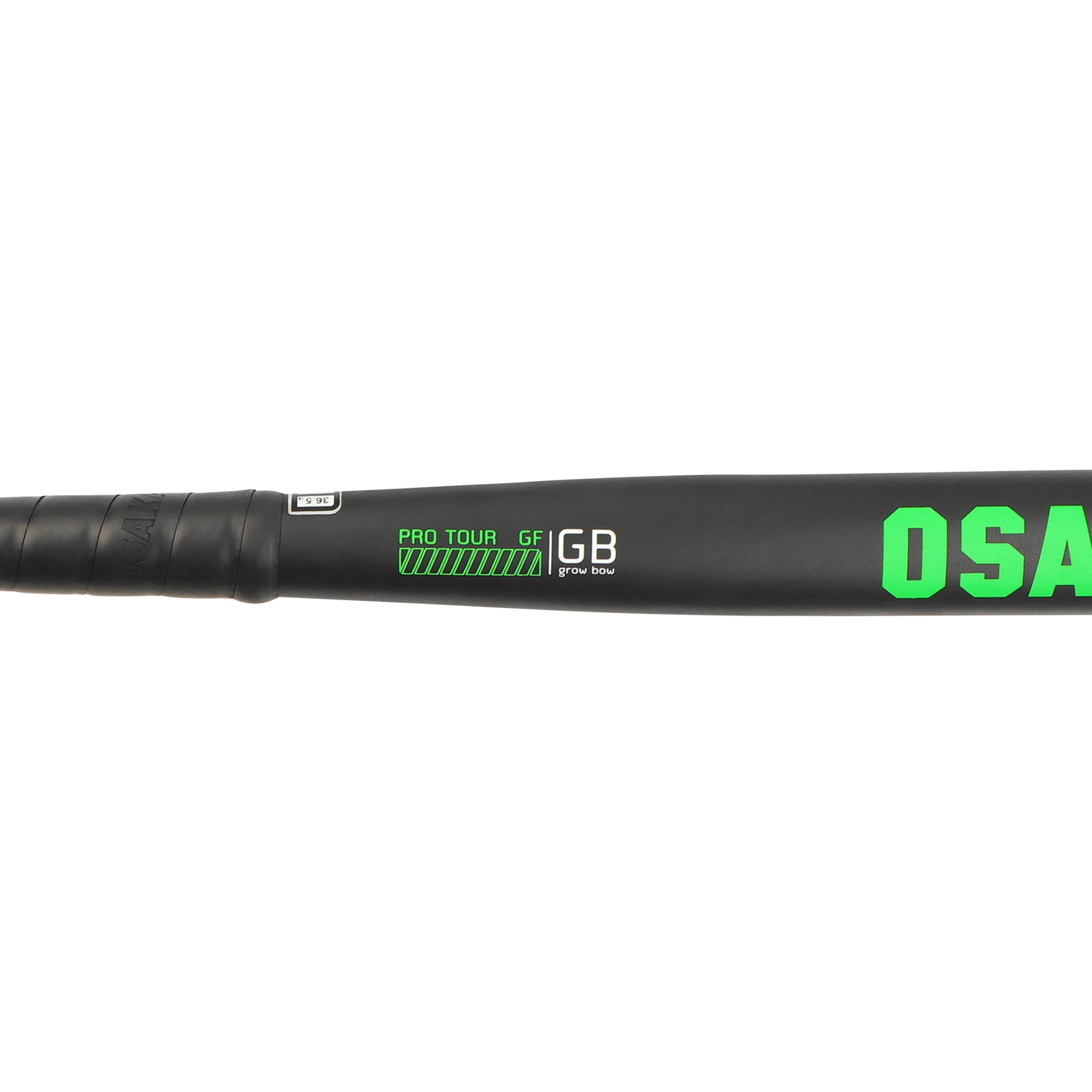 Osaka Field Hockey Stick PRO TOUR GF - 2.0 GROW BOW ICONIC BLACK