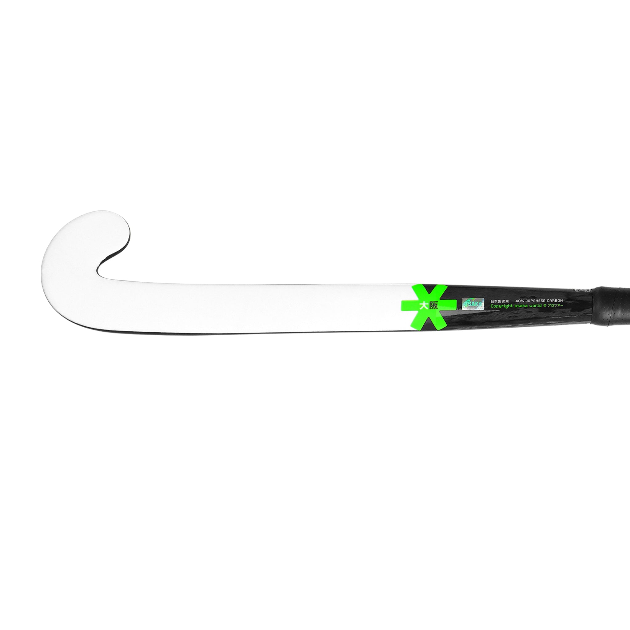 Osaka Field Hockey Stick PRO TOUR 40-PRO BOW-2.0 LTD WHITE ICONIC BLACK