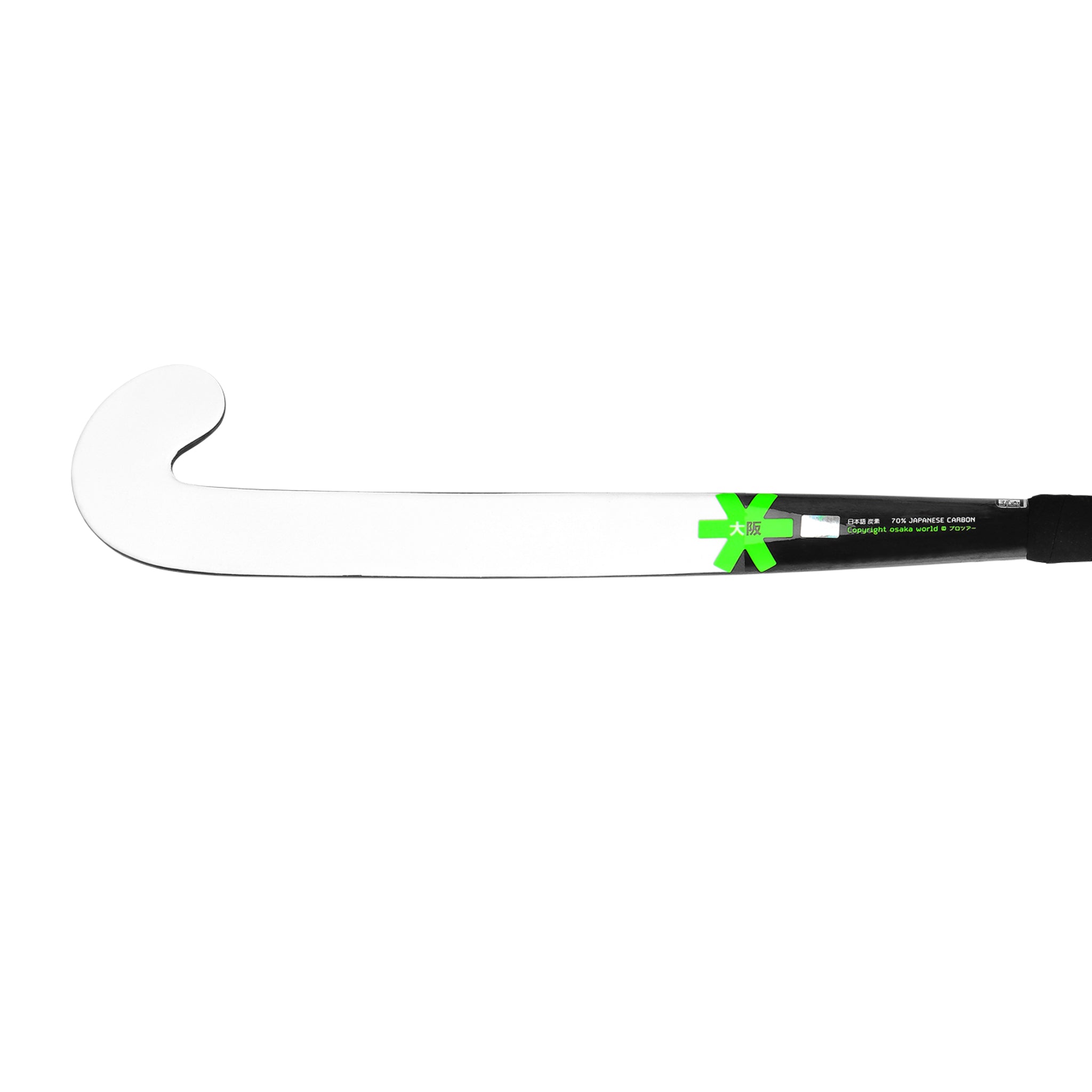 Osaka Field Hockey Stick PRO TOUR 70-LOW BOW-2.0 LTD WHITE ICONIC BLACK