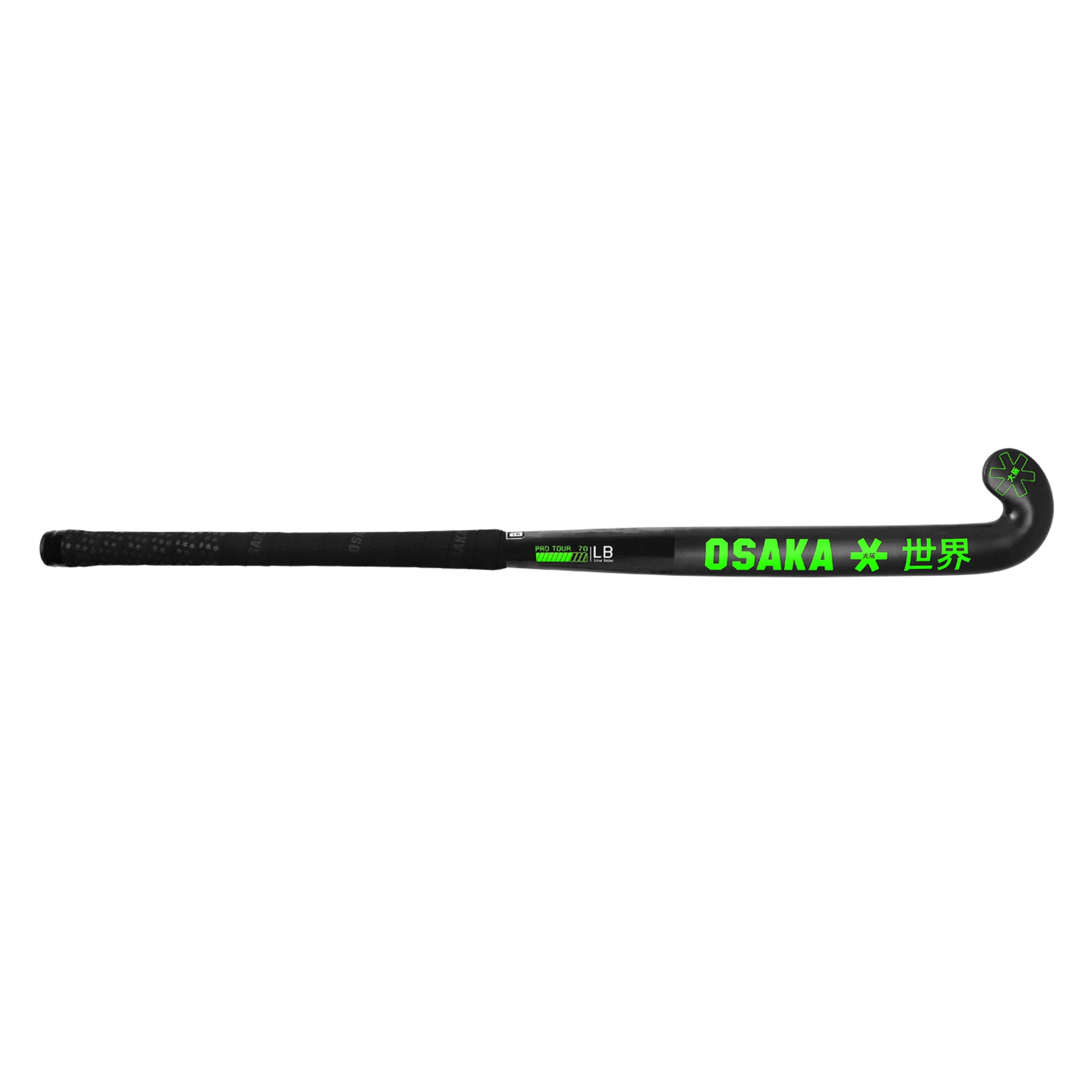 Osaka Field Hockey Stick PRO TOUR 70-LOW BOW-2.0 LTD WHITE ICONIC BLACK