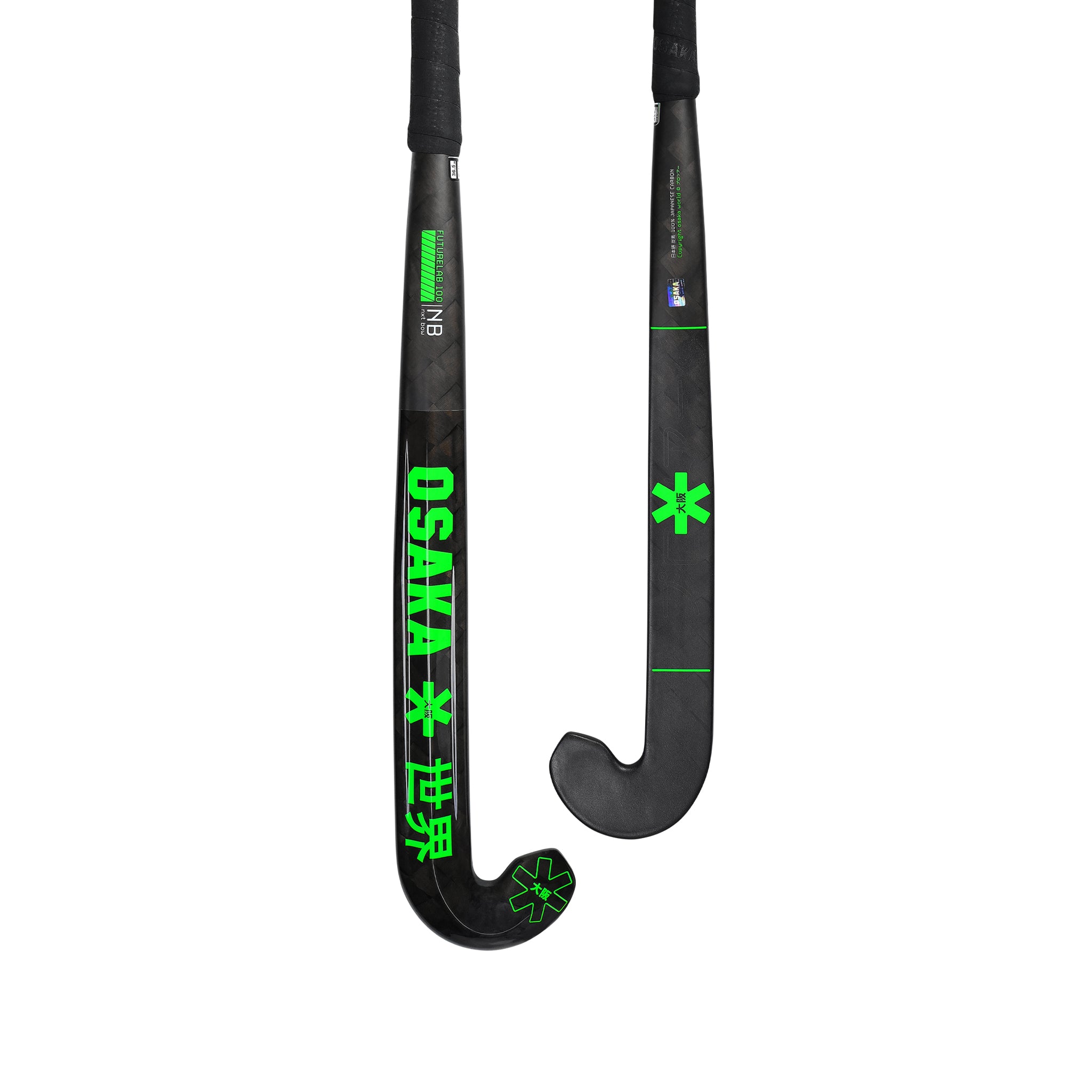 Osaka Field FUTURELAB 100 NB Pro Bow Hockey Stick - ICONIC BLACK