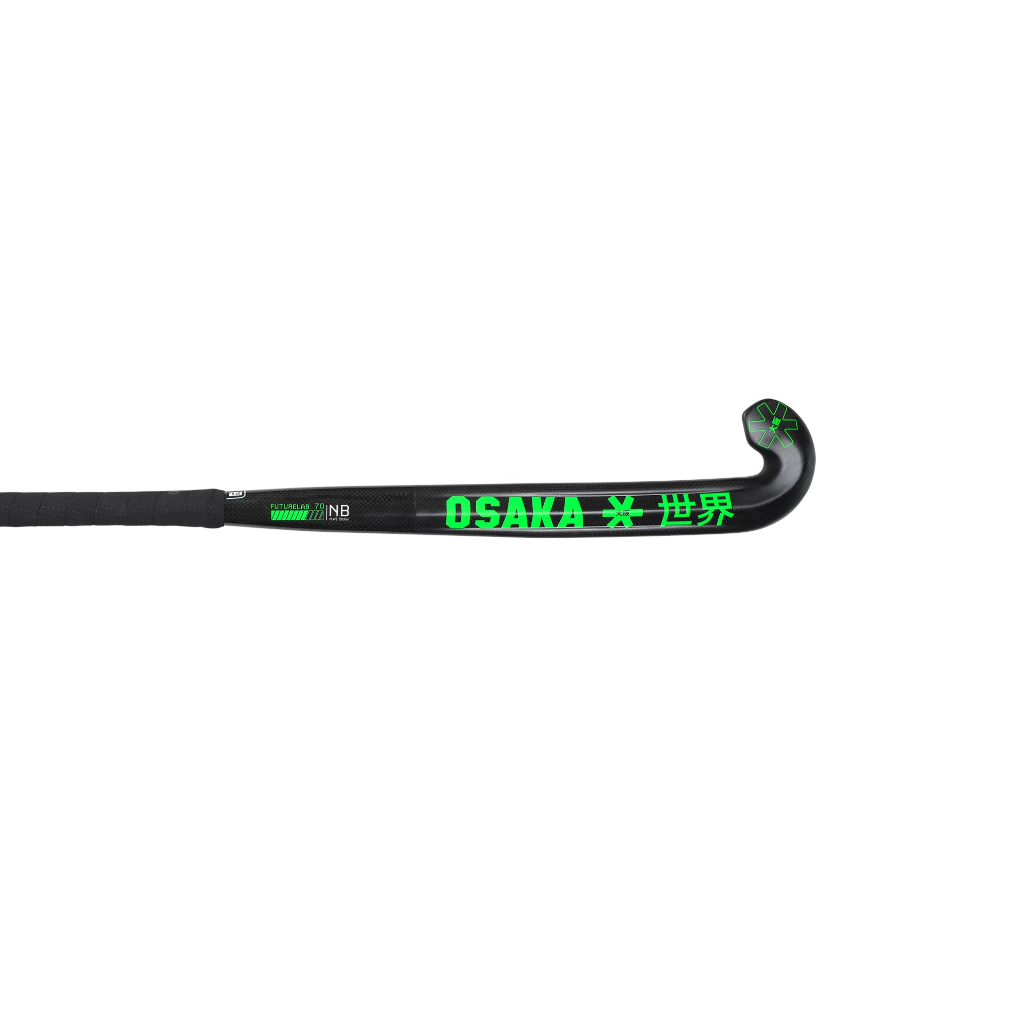 Osaka Field Hockey Stick Pro Bow 70 - FutureLab | Iconic Black