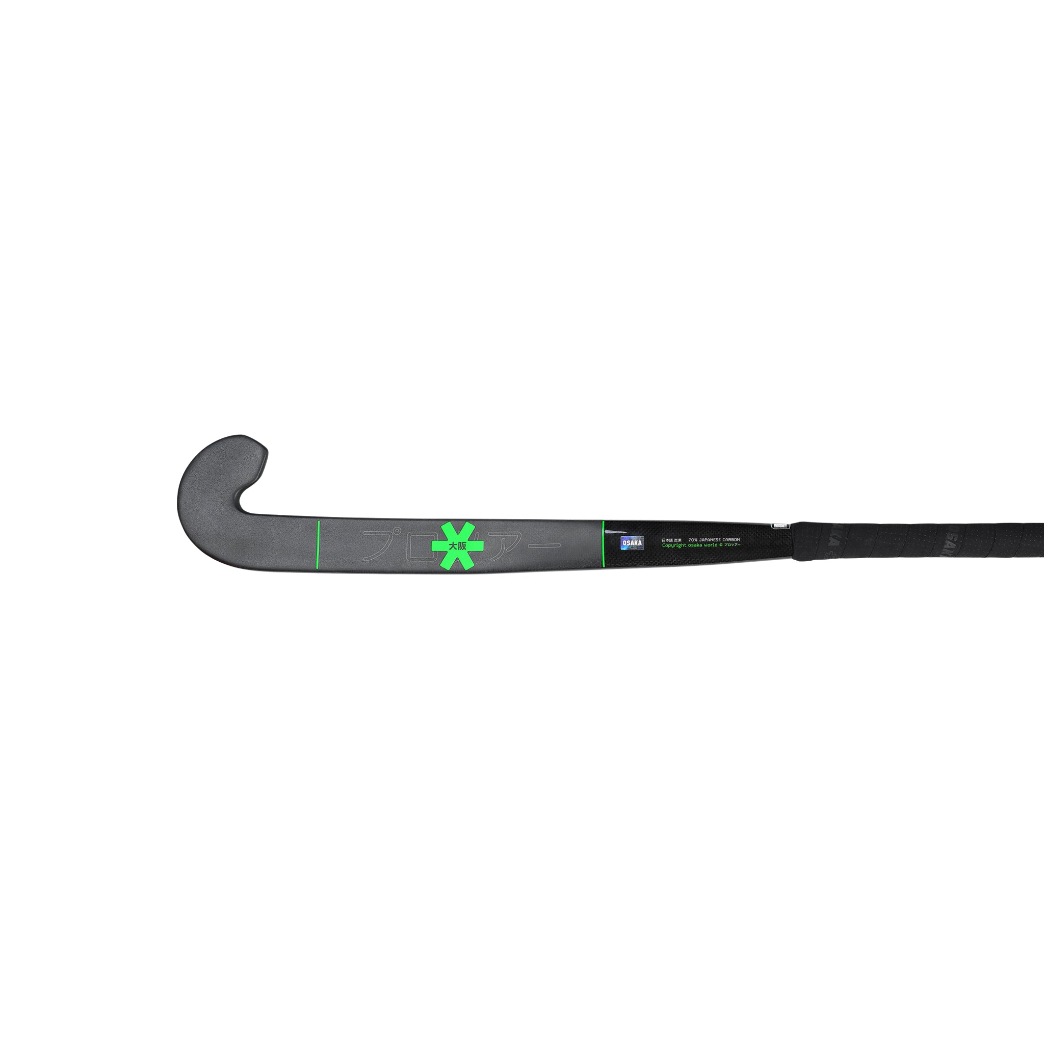 Osaka Field Hockey Stick Pro Bow 70 - FutureLab | Iconic Black