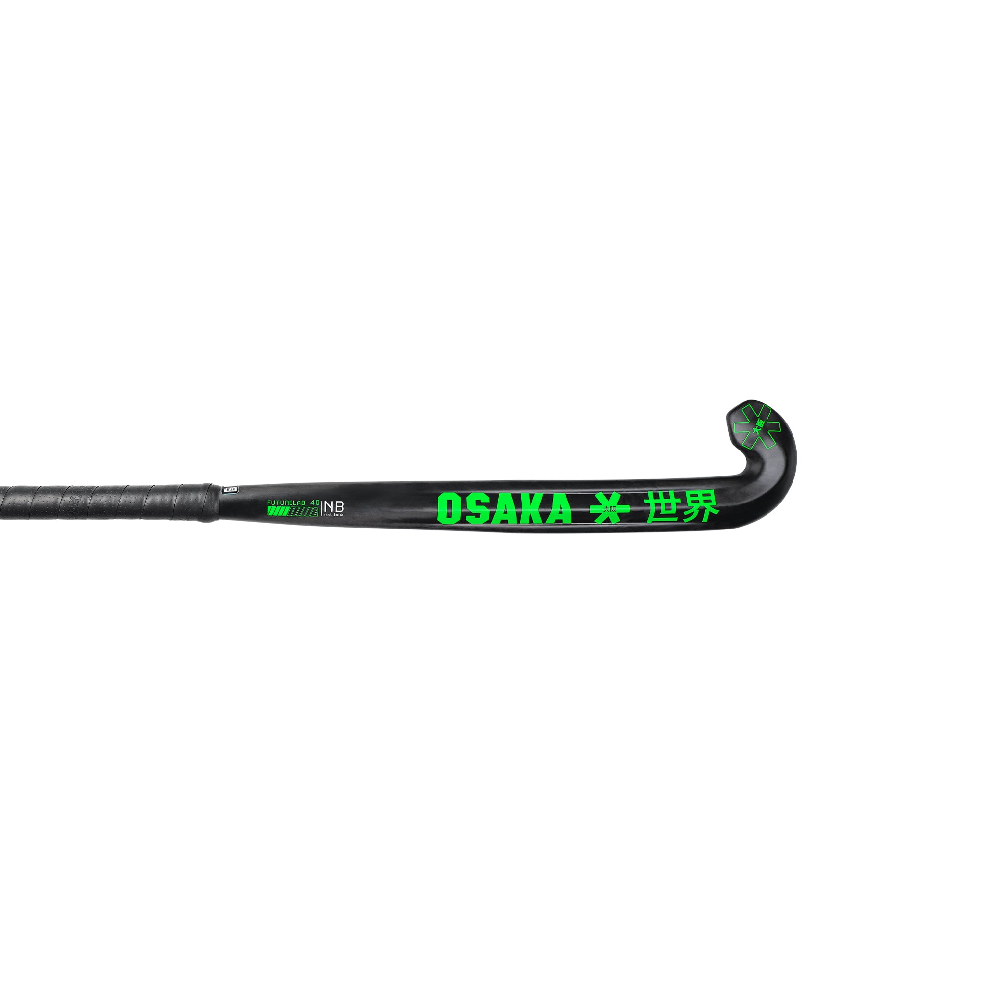 Osaka Field Hockey Stick Pro Bow 40 - FutureLab | Iconic Black