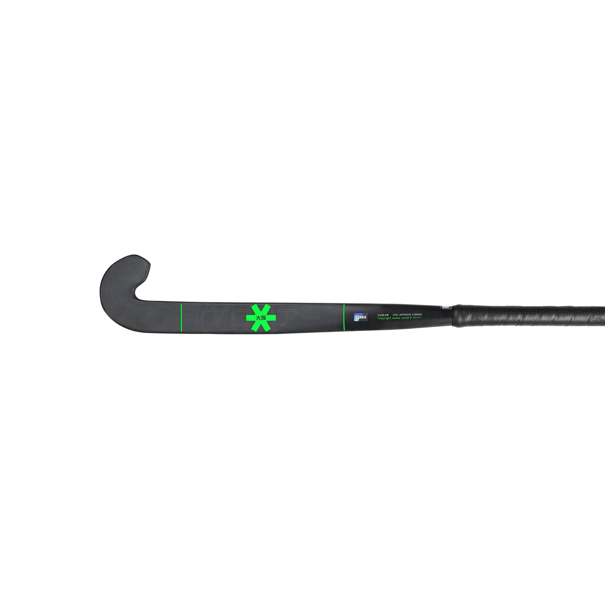 Osaka Field Hockey Stick Pro Bow 40 - FutureLab | Iconic Black