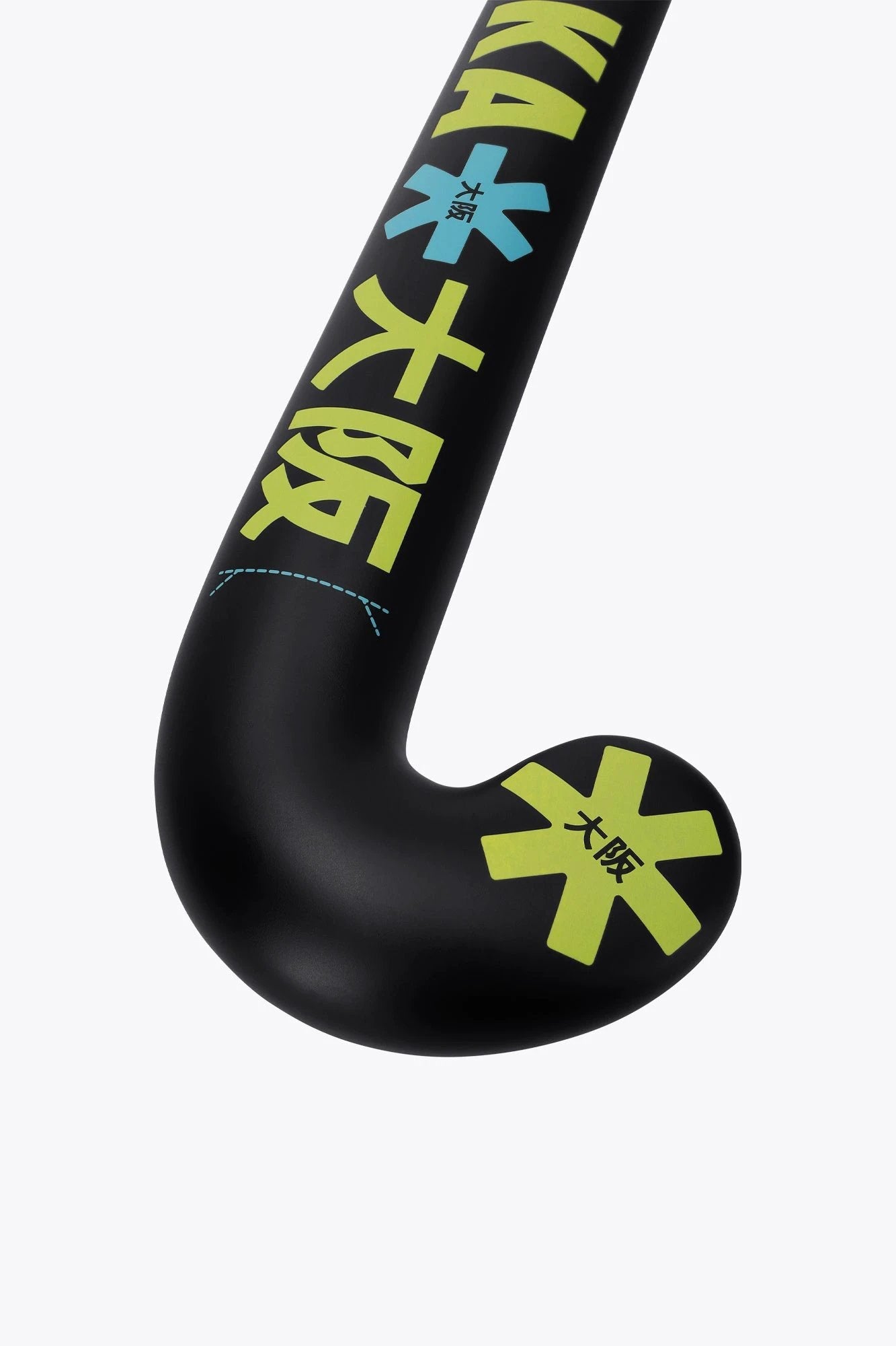 Osaka Field Hockey Stick MID BOW 10 SHARP GREEN-ORCHID