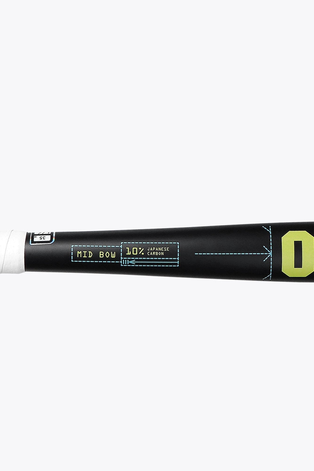 Osaka Field Hockey Stick MID BOW 10 SHARP GREEN-ORCHID