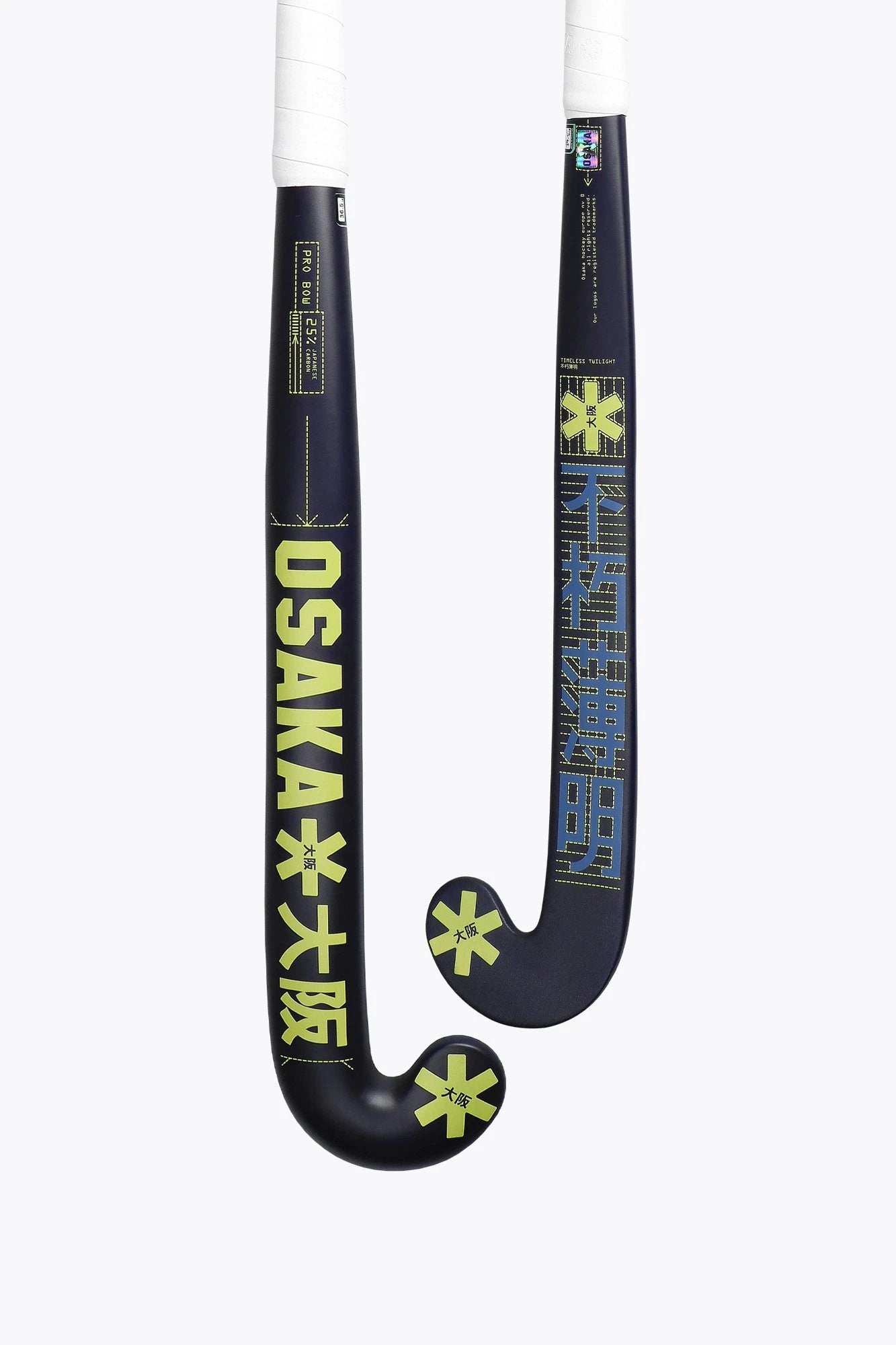 Osaka Field Hockey Stick PRO BOW 25 DAZZLING BLUE