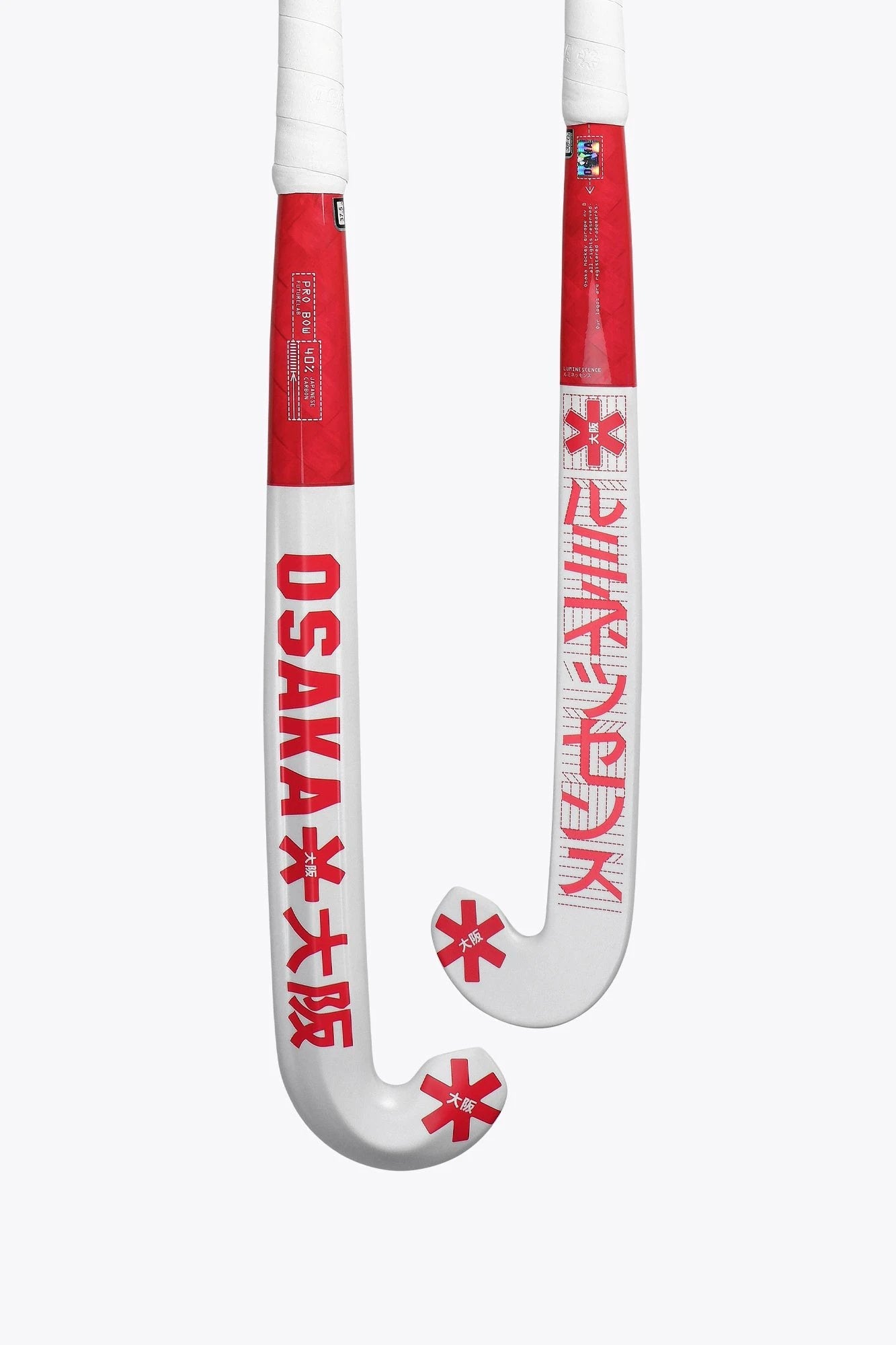 Osaka Field Hockey Stick PRO BOW 40 DAZZLING BLUE