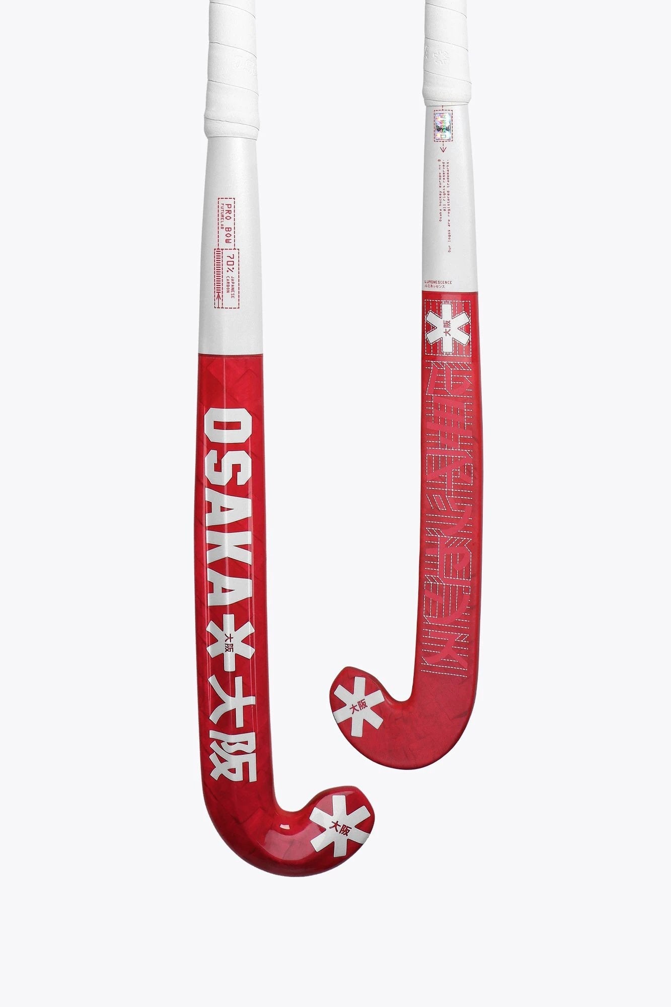 Osaka Field Hockey Stick PRO BOW 70 - FUTURELAB DIVINE BLUE-ORCHID
