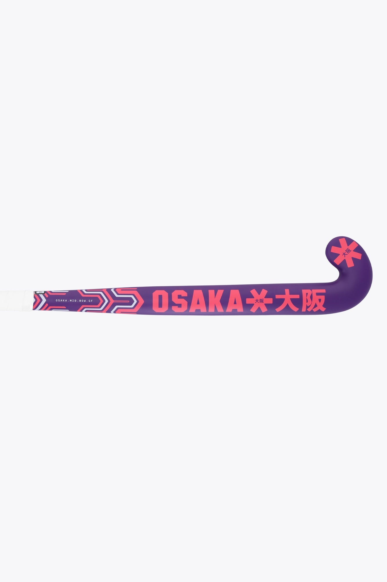 Osaka Field Hockey Stick MID BOW GF AMETHYST ORCHID
