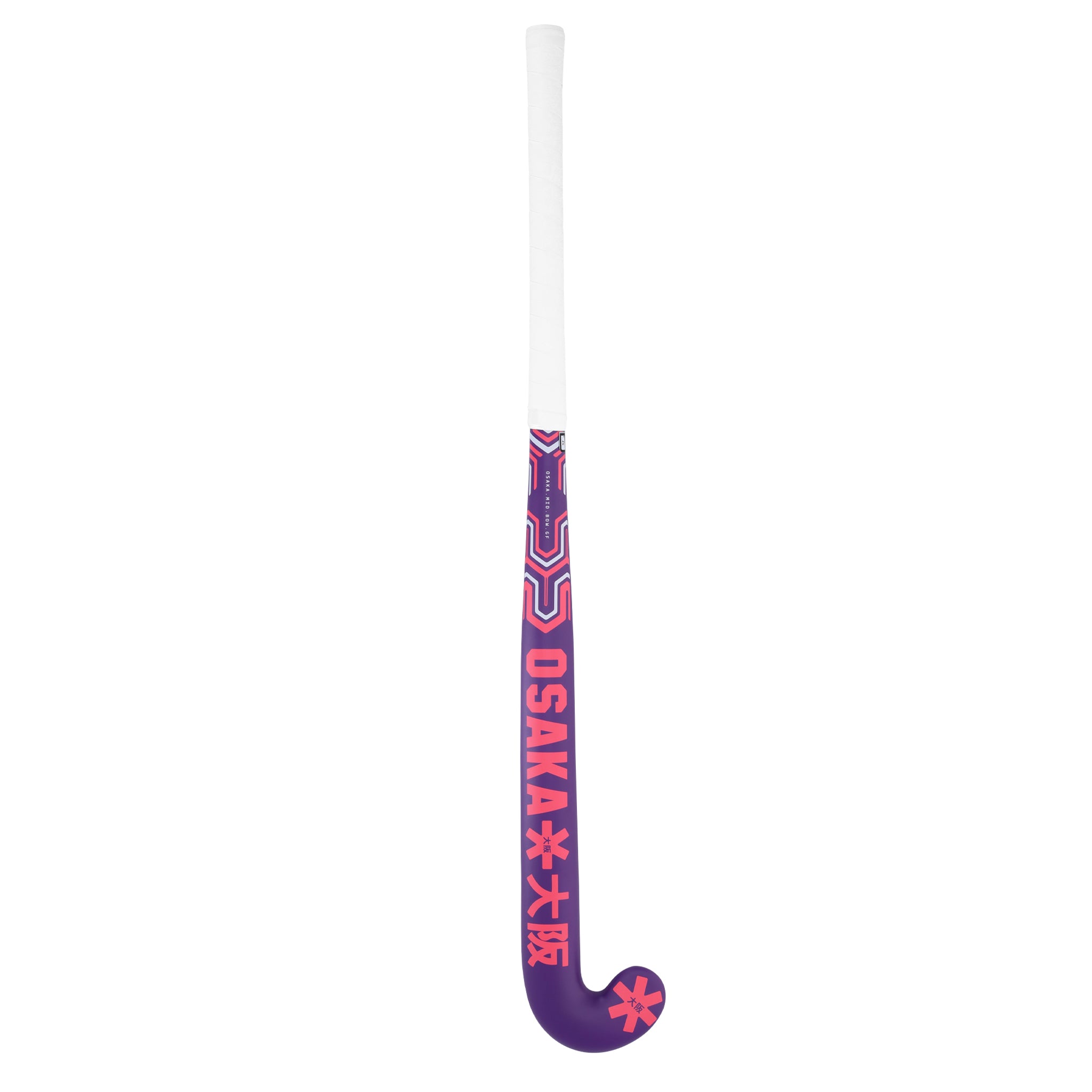 Osaka Field Hockey Stick MID BOW GF ROYAL PURPLE