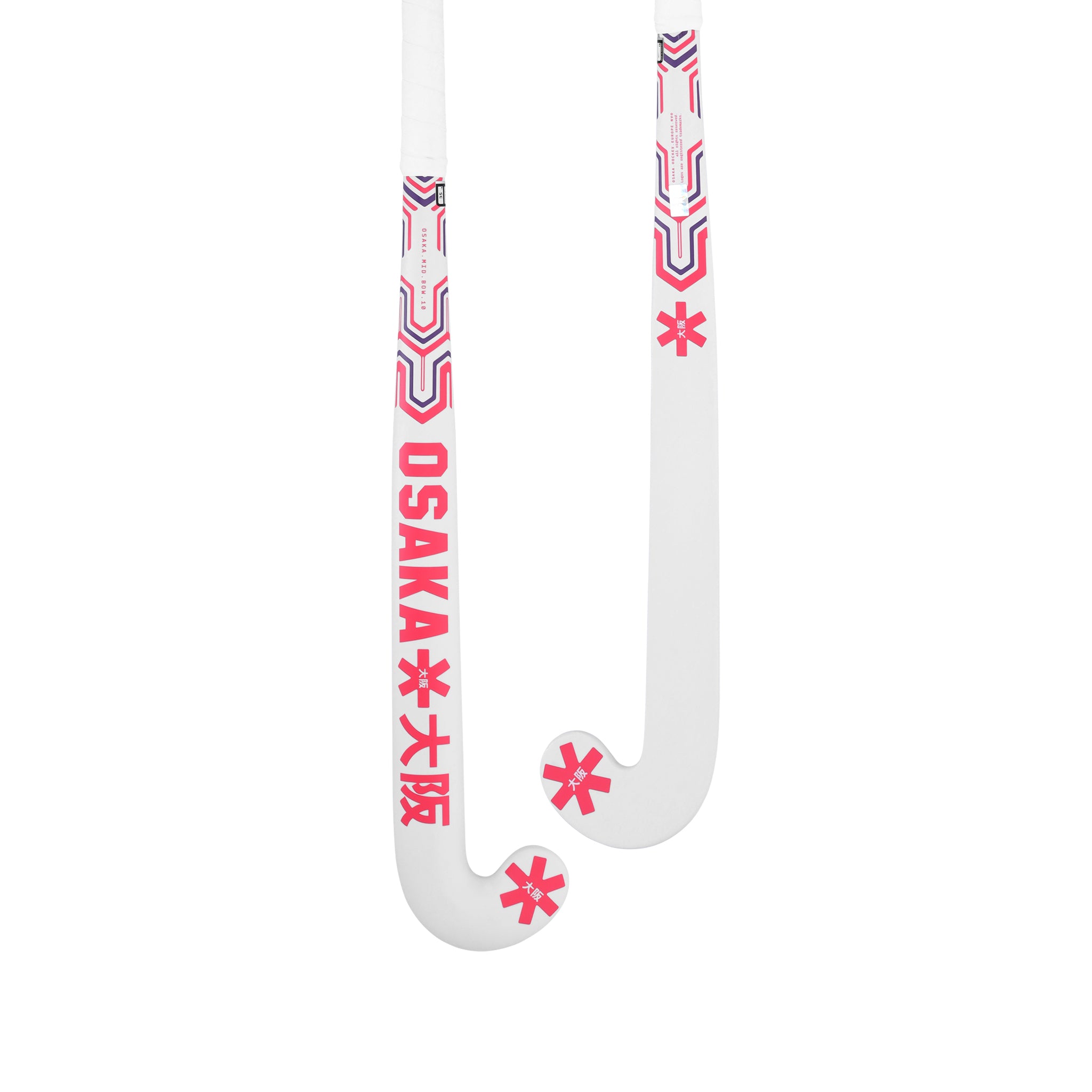 Osaka Field Hockey Stick MID BOW 10 HOT PINK