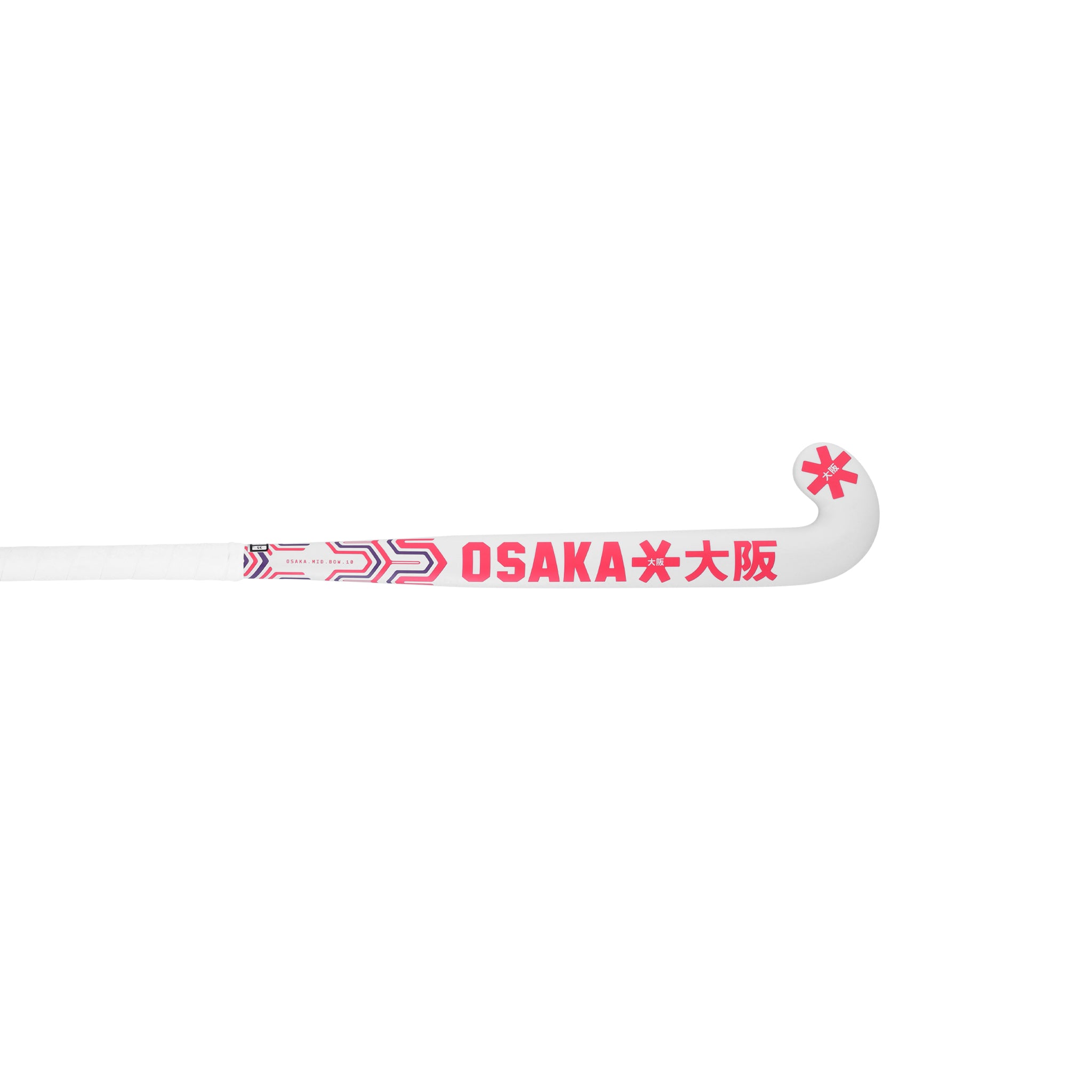 Osaka Field Hockey Stick MID BOW 10 HOT PINK