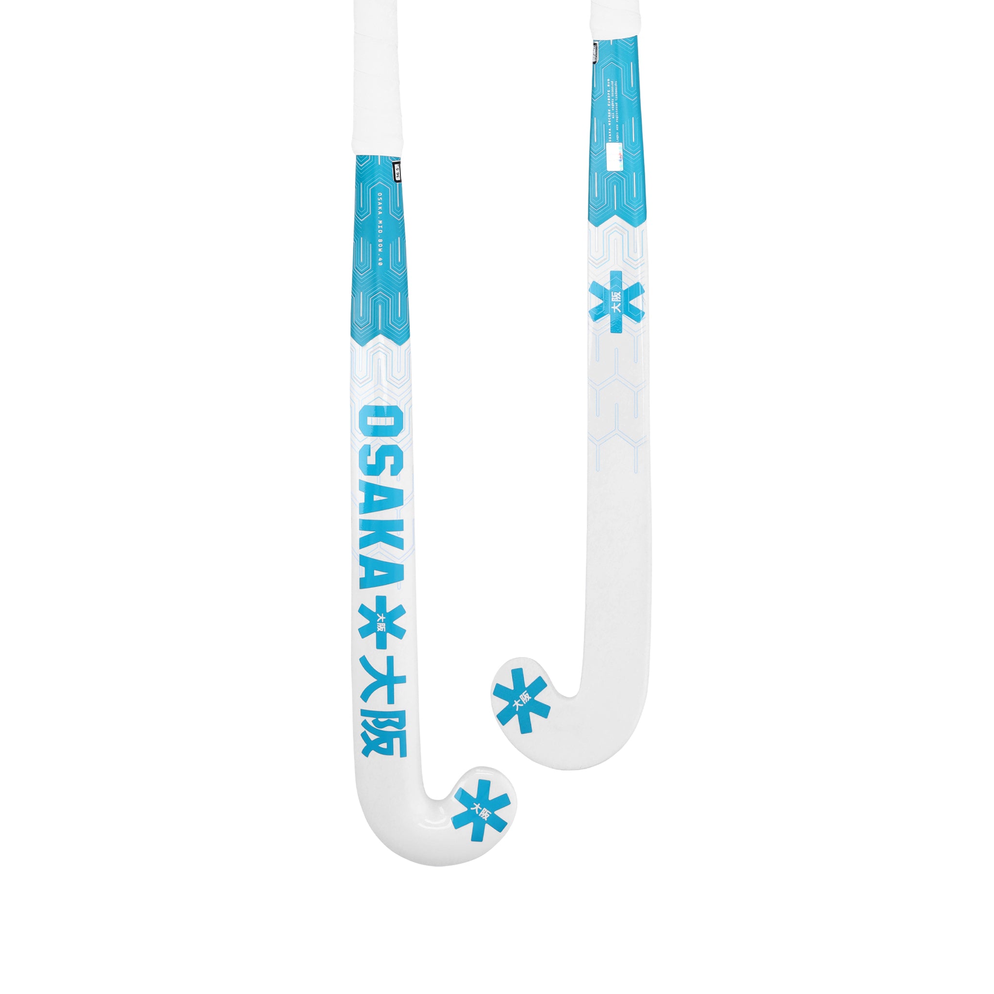 Osaka Field Hockey Stick MID BOW 40 BLUE TOPAZ
