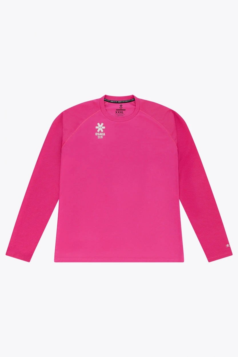 Osaka Keeper Tee Long Sleeve Fluo Pink