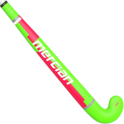 Mercian Genesis W1 Junior Wooden Hockey Stick - Neon/Rubin